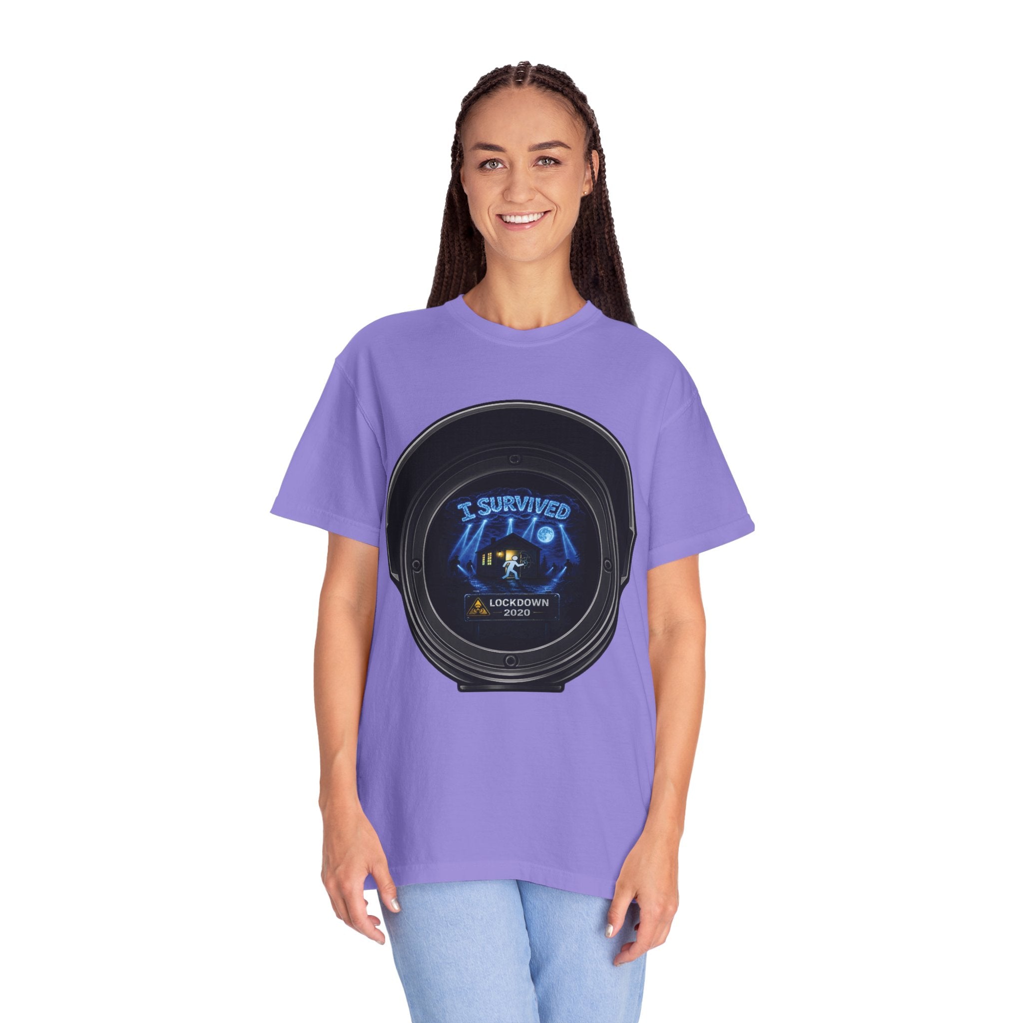 I Survived 2020 — Director's Cut S3:E2 "Dating Under Lockdown" | Lockdown Edition Documentary Unisex Garment-Dyed T-shirt