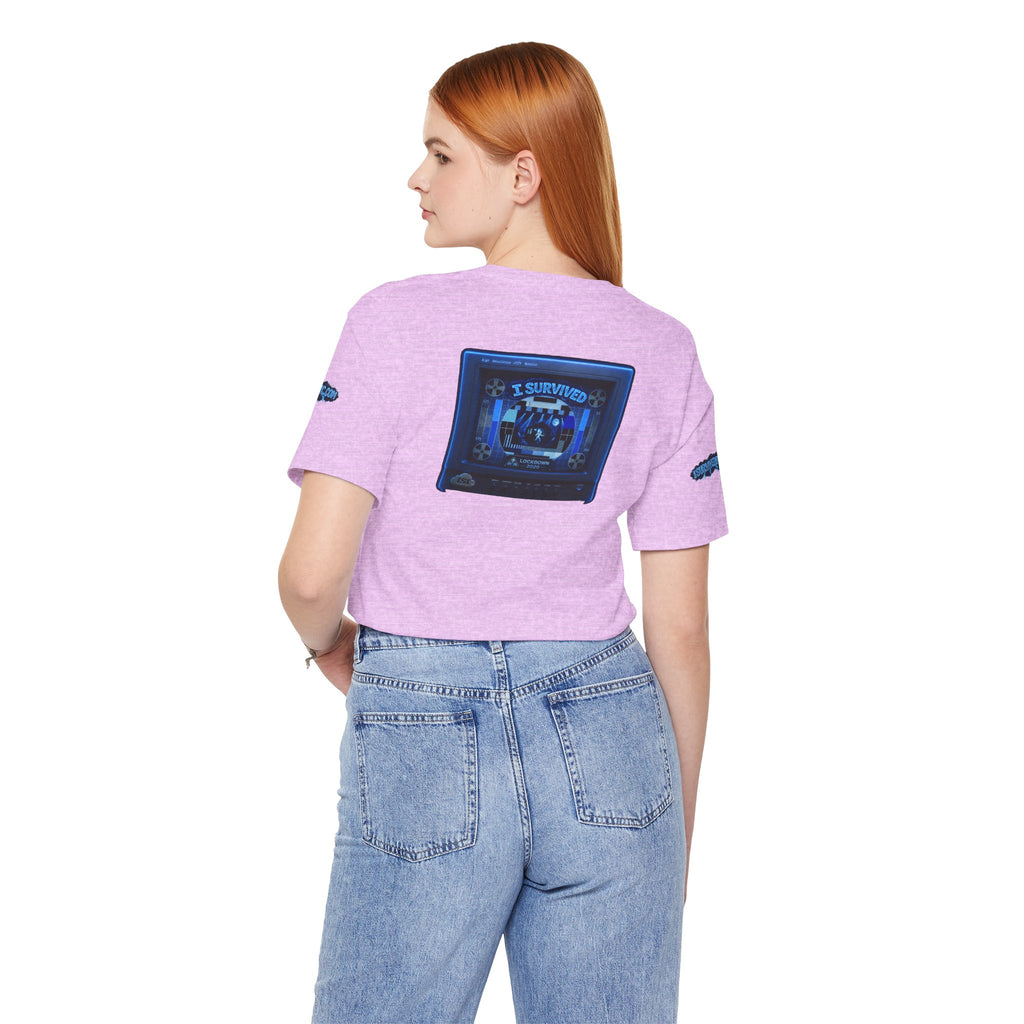I Survived 2020 — "Please Stand By" Test Pattern Tee Lockdown Special Edition Summer Exclusive Unisex Jersey Short Sleeve Tee
