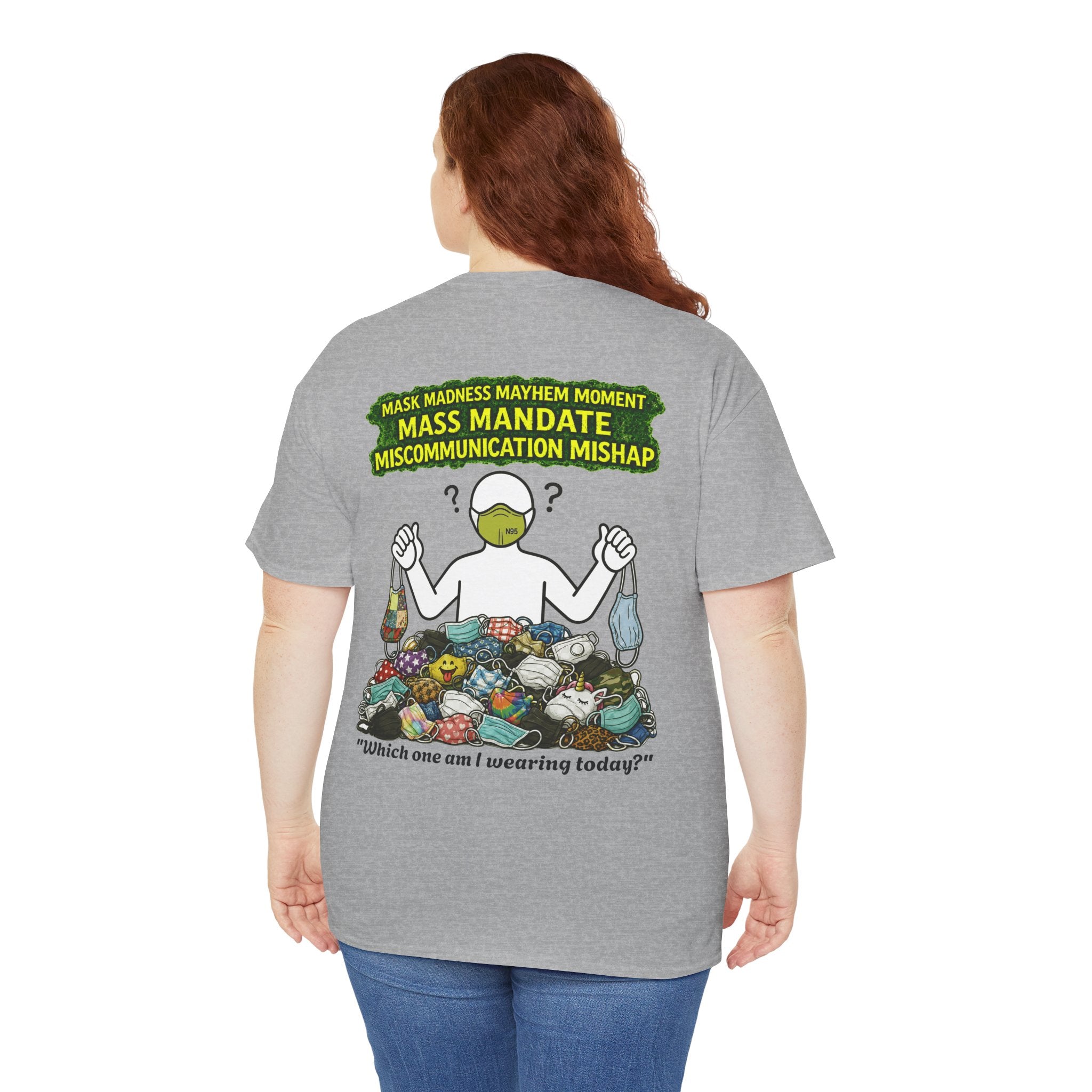 Sobreviví al 2020 — T1:E4 "Caos en Mascarillas: Un Momento de Locura" | Camiseta Unisex de Algodón Grueso Edición Pandemia (EDICIÓN ESPECIAL)