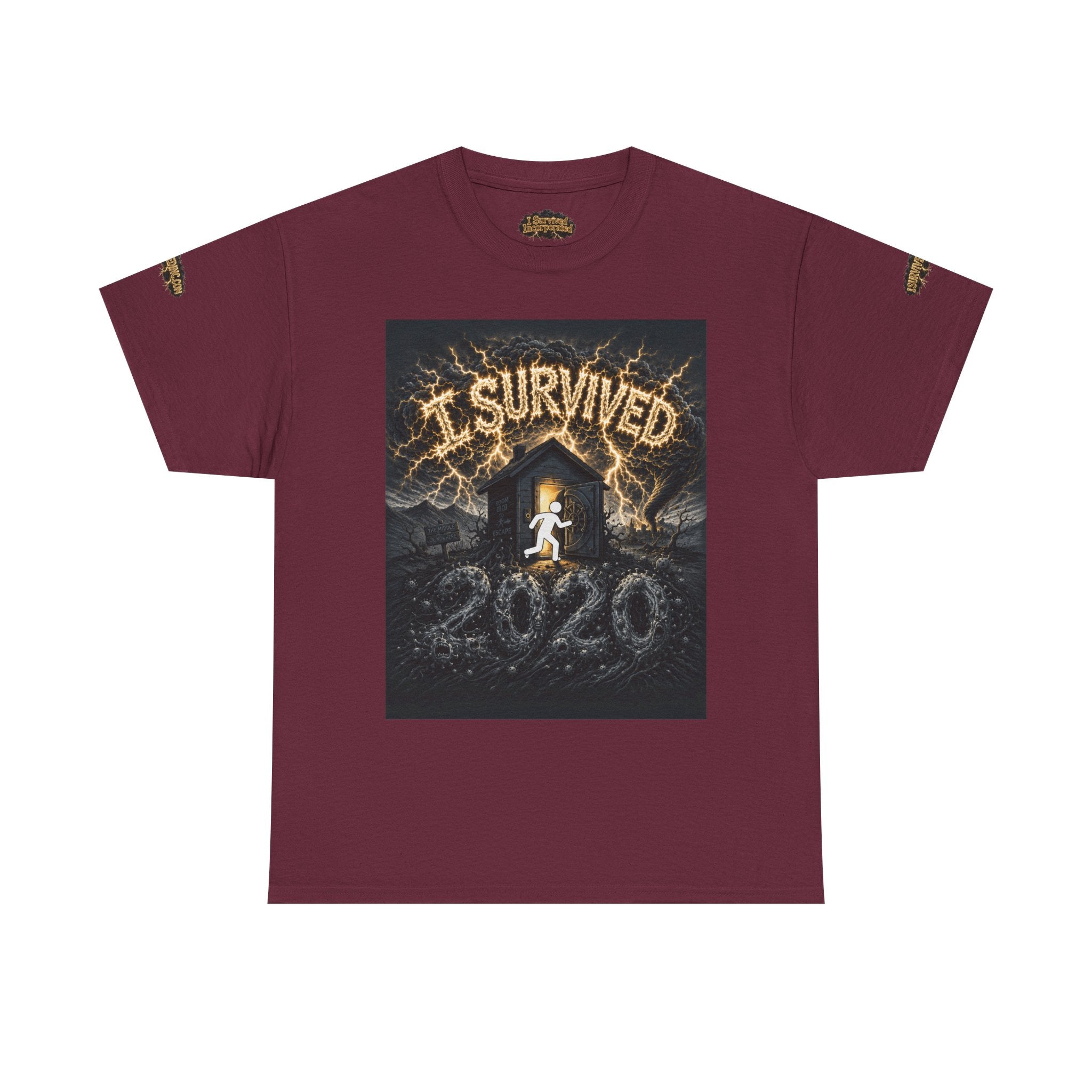 I Survived 2020 — Original Design Teaser Tee | Season 1 Premiere Drop Unisex Heavy Cotton Tee (SPECIAL EDITION)
