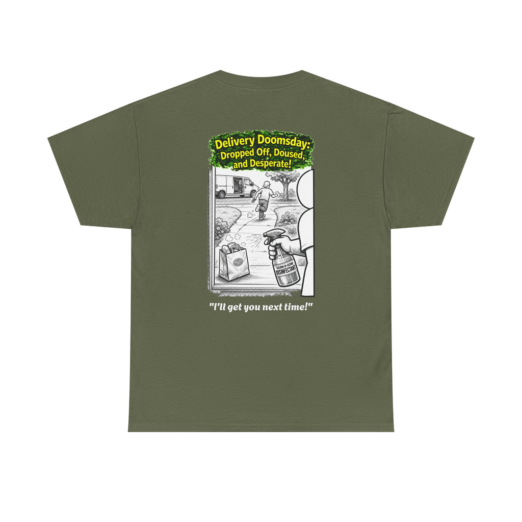 I Survived 2020 —  PANDEMIC S1:E5: Director's Cut "Delivery Doomsday" Unisex Heavy Cotton Tee