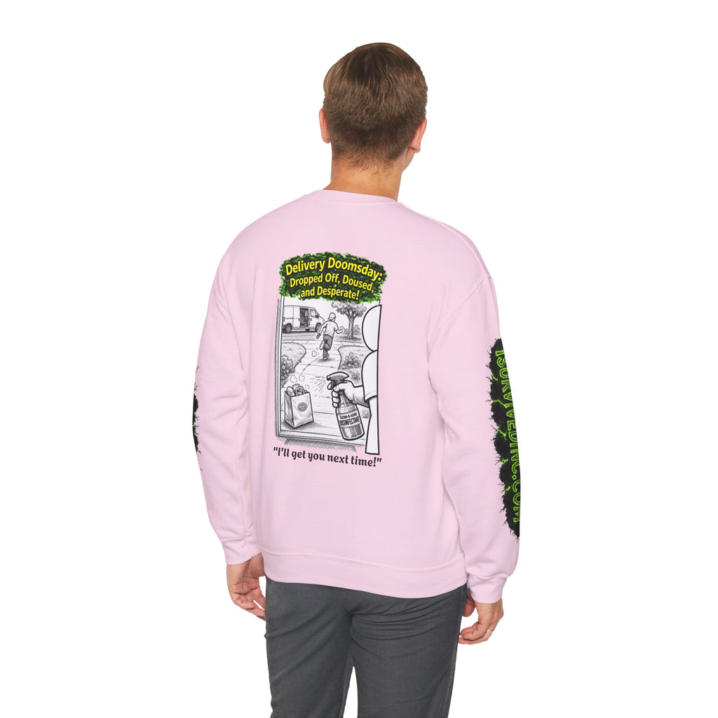 I Survived 2020 — PANDEMIC S1:E5: "Delivery Doomsday" Unisex Heavy Blend™ Crewneck Sweatshirt