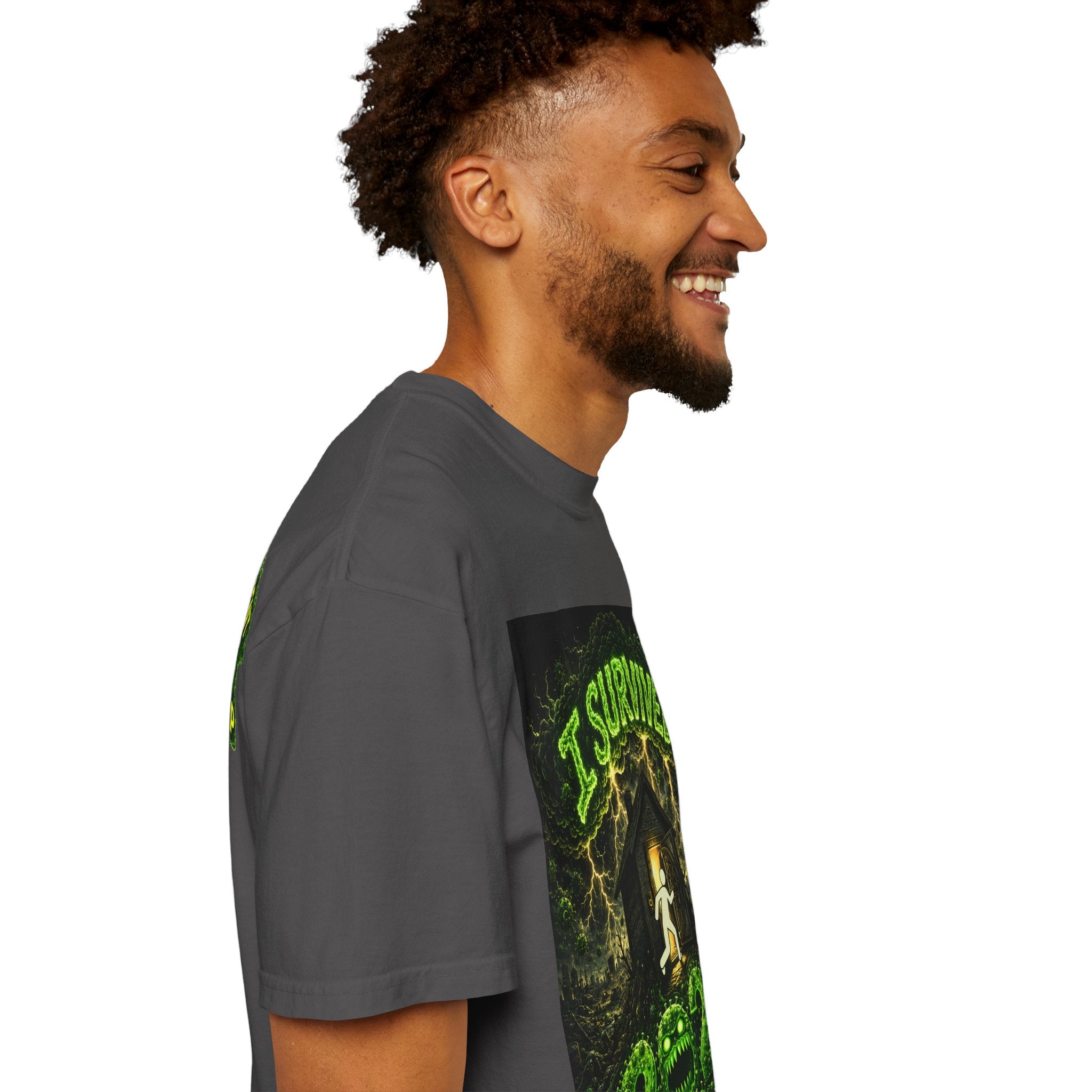 I Survived 2020 — PANDEMIC S1:E4: "Mask Madness" Unisex Garment-Dyed T-shirt