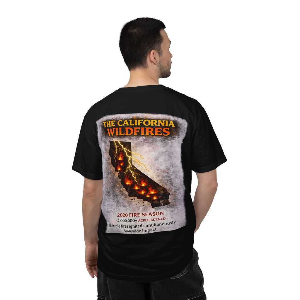 I Survived 2020 — Director's Cut S2:E3 "The California Wildfires" | Wildfire Edition Memorial Unisex Garment-Dyed T-shirt