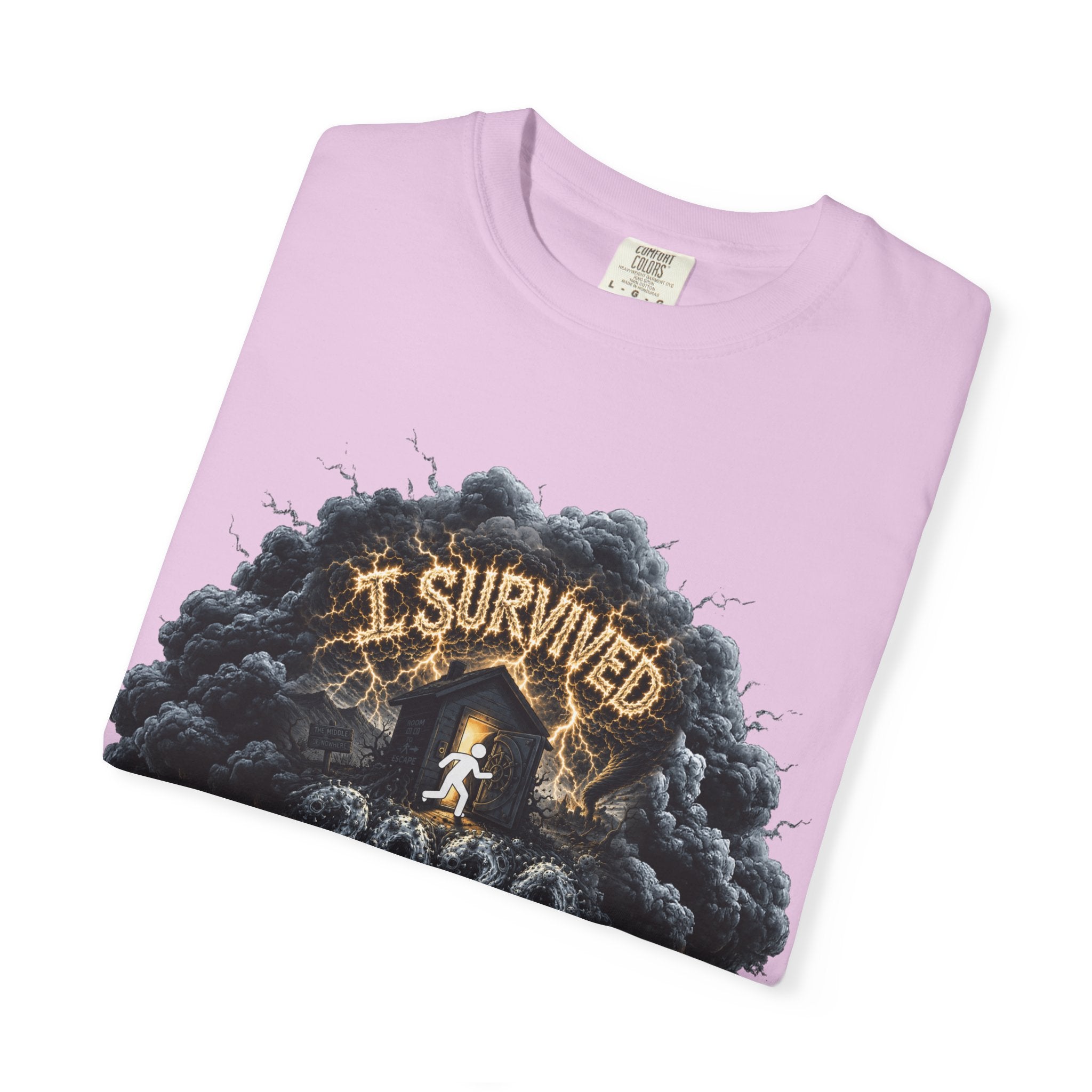 I Survived 2020 — Director's Cut Original Design Teaser Tee | Season 1 Premiere Drop Unisex Garment-Dyed T-shirt