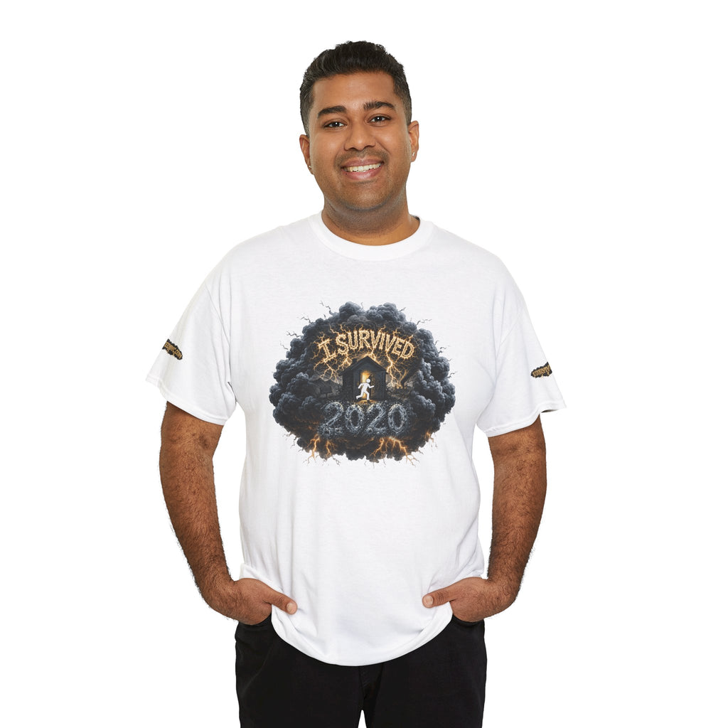 I Survived 2020 — Director's Cut Original Design Teaser Tee | Season 1 Premiere Drop Unisex Heavy Cotton Tee (SPECIAL EDITION)