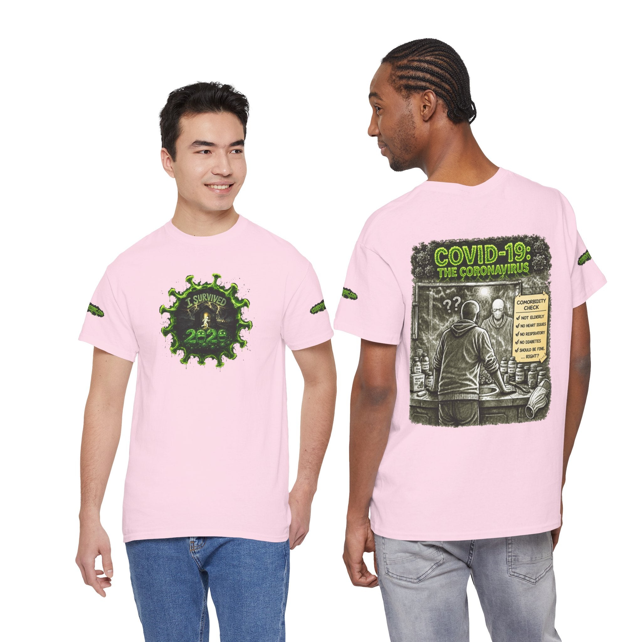 I Survived 2020 — PANDEMIC S1:E1: Director's Cut Special Edition "COVID-19: The Coronavirus" Unisex Garment-Dyed Tee