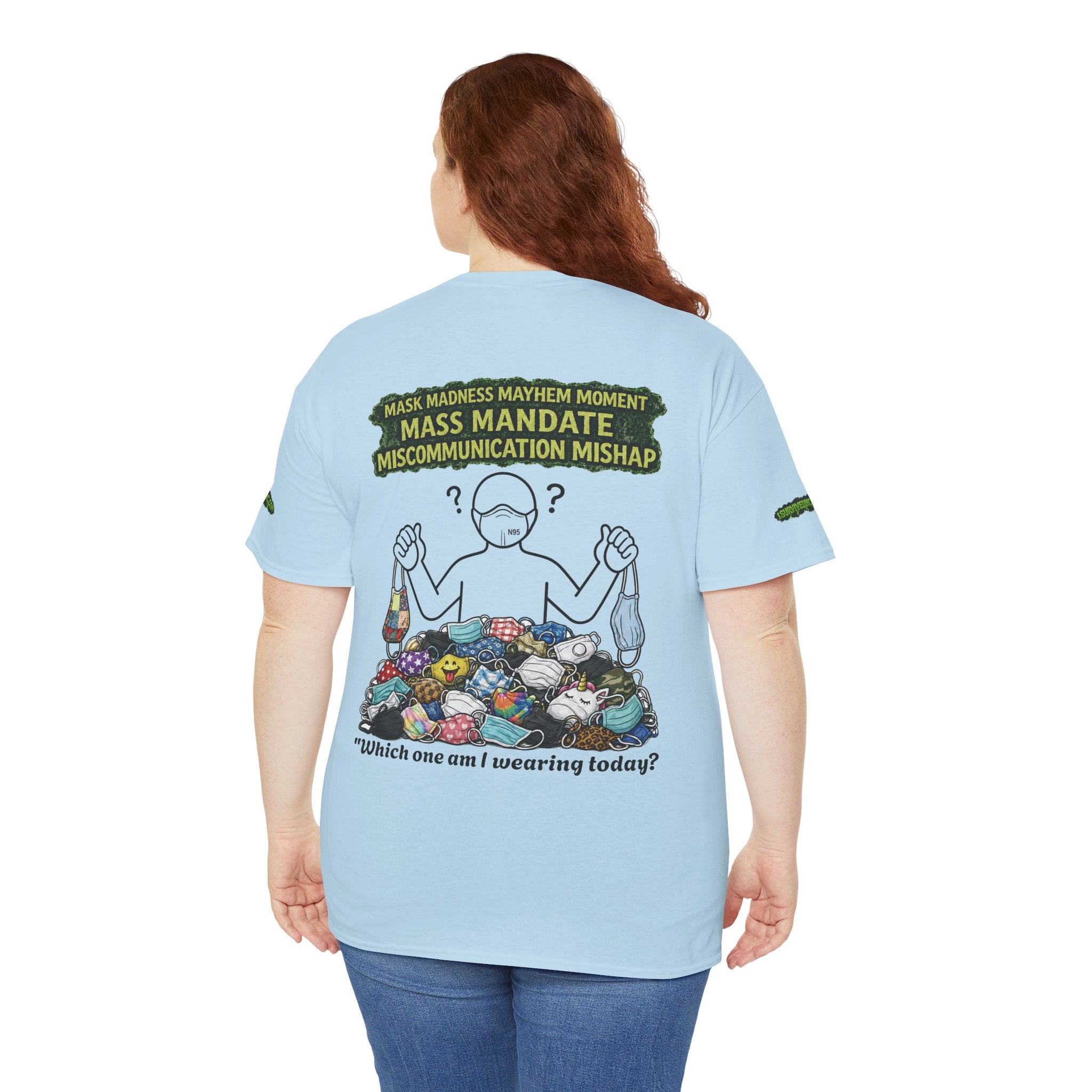 I Survived 2020 — S1:E4 "Mask Madness Mayhem Moment" | Pandemic Edition Unisex Heavy Cotton Tee (SPECIAL EDITION)