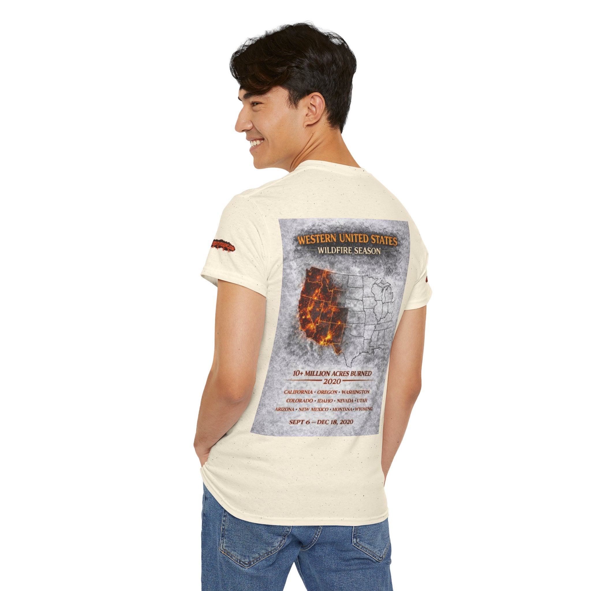 I Survived 2020 — S2:E4 "Western U.S. Wildfire Season" | Mid-Season Finale Pt. 1 | Wildfire Edition Memorial Unisex Heavy Cotton Tee (SPECIAL EDITION)
