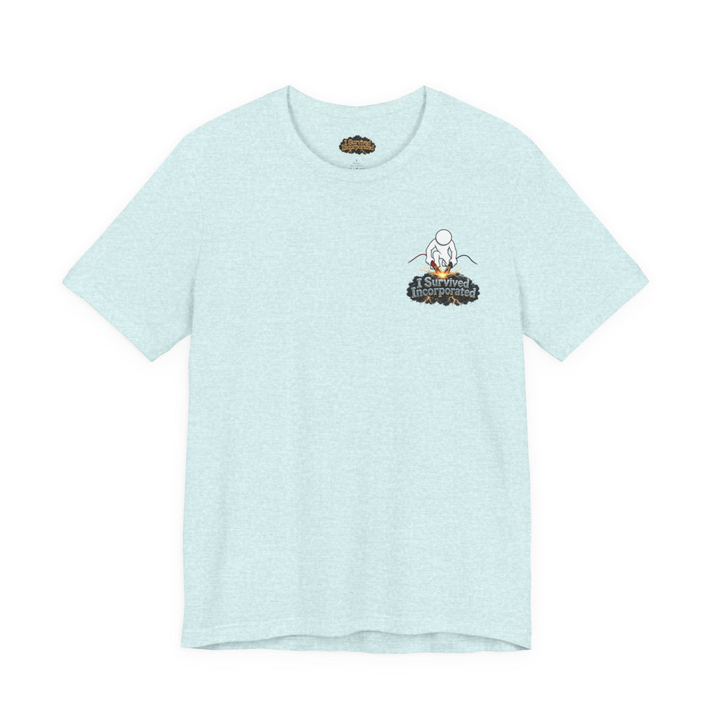 I Survived 2020 — "Please Stand By" Test Pattern Tee Summer Premier Unisex Jersey Short Sleeve Tee