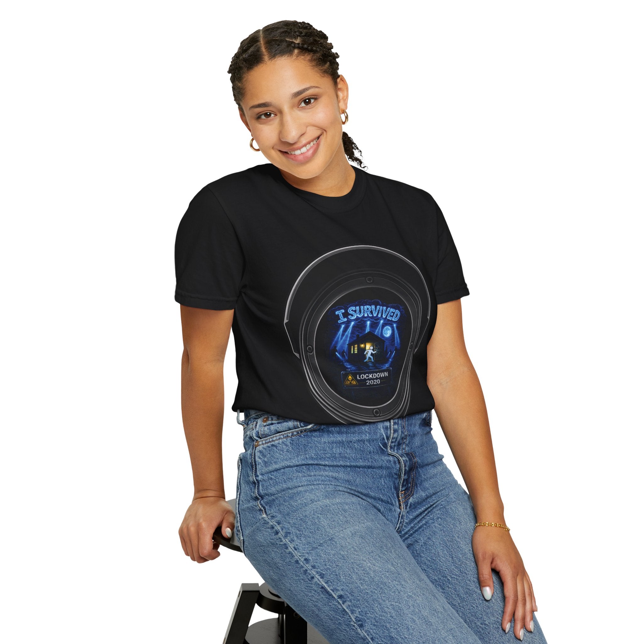 I Survived 2020 — Director's Cut S3:E2 "Dating Under Lockdown" | Lockdown Edition Documentary Unisex Garment-Dyed T-shirt