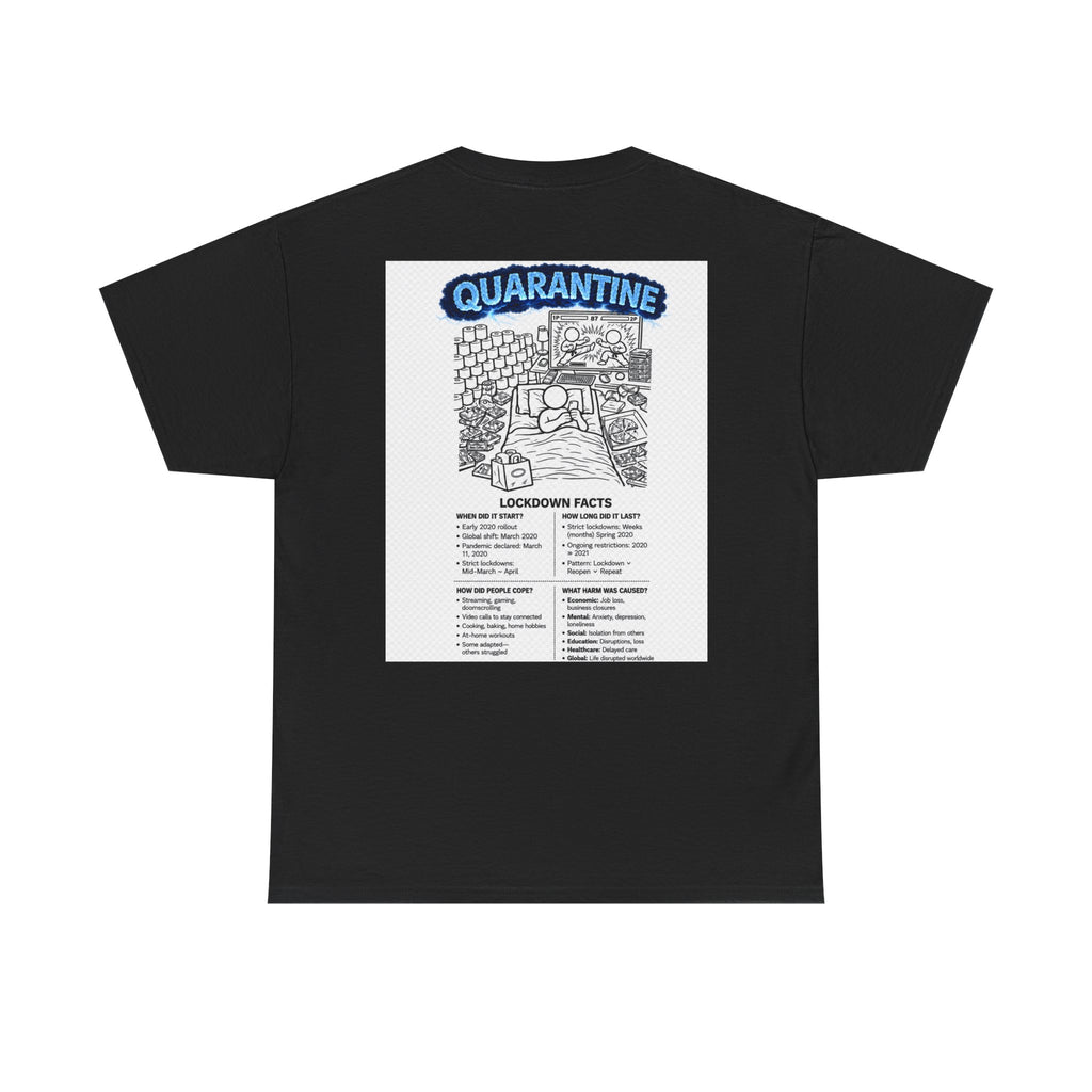 I Survived 2020 — S3:E1 "Quarantine" | Lockdown Edition Documentary Unisex Heavy Cotton Tee