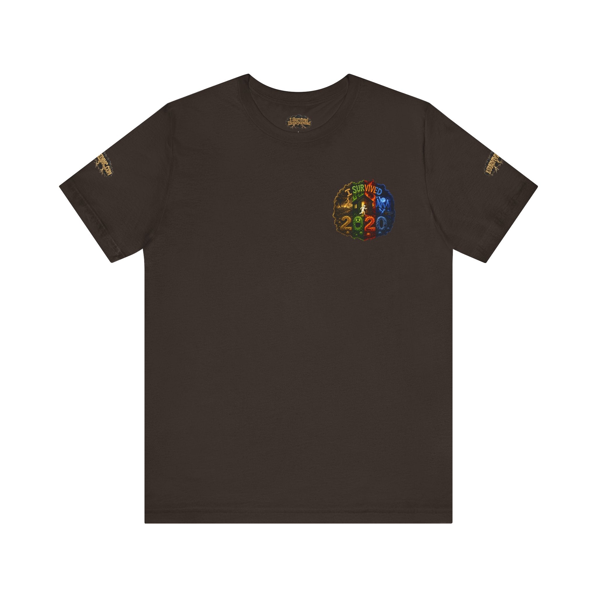 I Survived 2020 — "No Signal" Test Pattern Tee Alien Broadcast Finale Summer Premiere Unisex Jersey Short Sleeve Tee