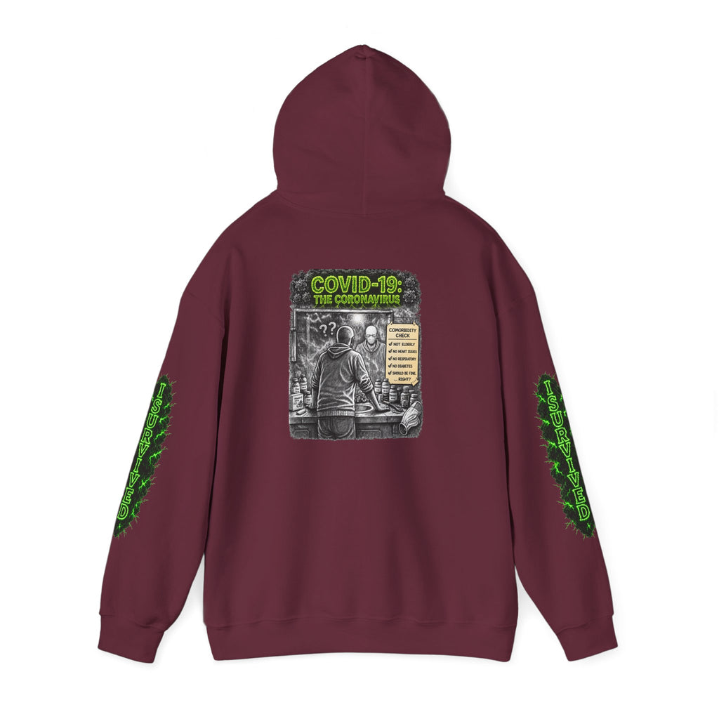 I Survived 2020 — Director's Cut S1:E1 "COVID-19: The Coronavirus" | Pandemic Edition Hoodie Sweatshirt