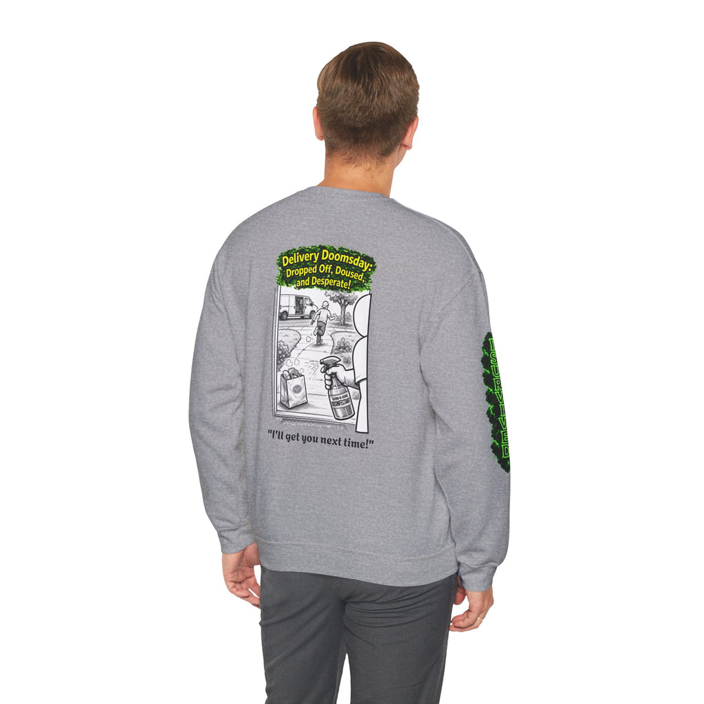I Survived 2020 — PANDEMIC S1:E5: Director's Cut "Delivery Doomsday" Unisex Heavy Blend™ Crewneck Sweatshirt