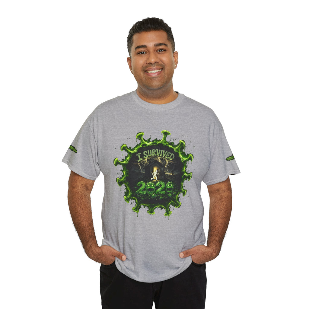 I Survived 2020 — Director's Cut S1:E2 "The Coming of COVID" | Pandemic Edition Unisex Heavy Cotton Tee (SPECIAL EDITION)