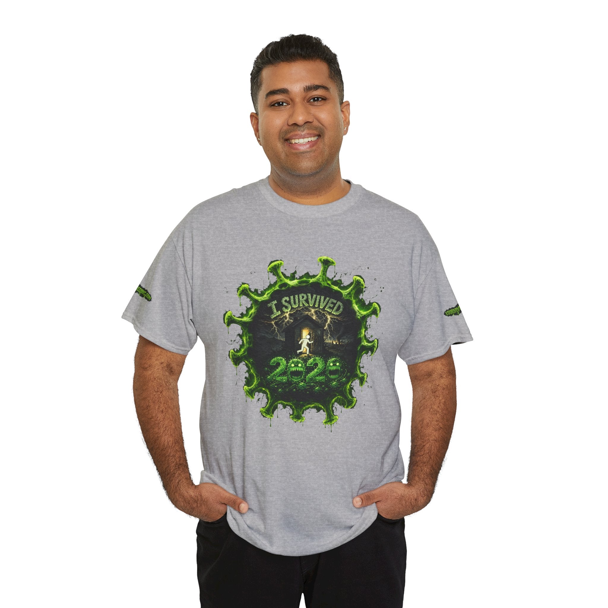 I Survived 2020 — Director's Cut S1:E2 "The Coming of COVID" | Pandemic Edition Unisex Heavy Cotton Tee (SPECIAL EDITION)
