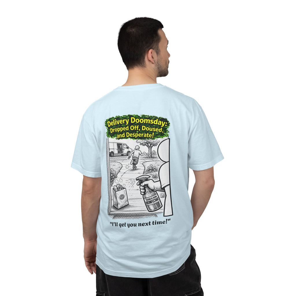 I Survived 2020 — PANDEMIC S1:E5: Director's Cut "Delivery Doomsday" Unisex Garment-Dyed T-shirt