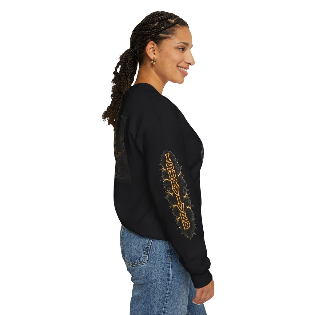 I Survived 2020 — Director's Cut Original Design Teaser Tee | Season 1 Premiere Drop Unisex Heavy Blend™ Crewneck Sweatshirt (SPECIAL EDITION)