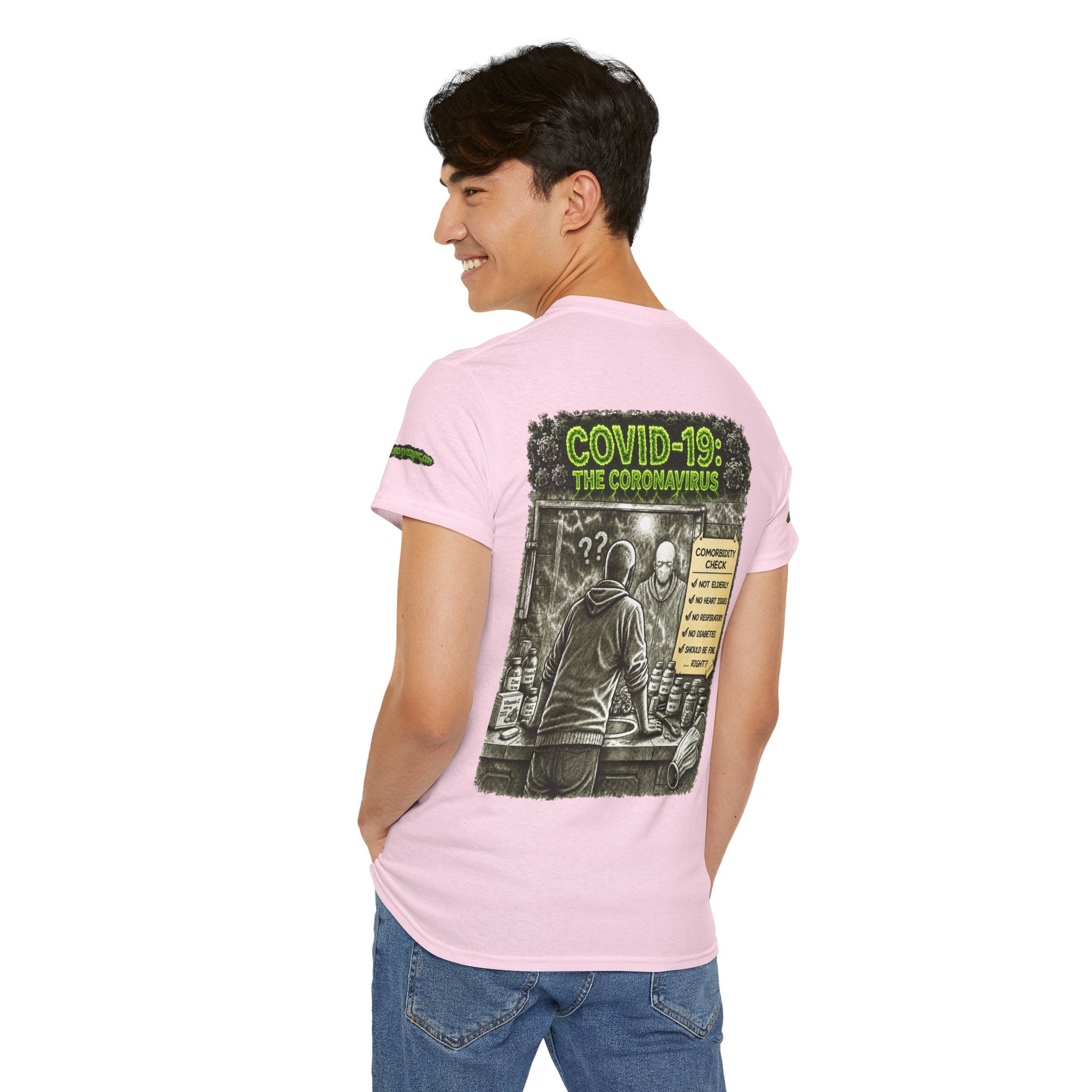 I Survived 2020 — PANDEMIC S1:E1: Director's Cut Special Edition "COVID-19: The Coronavirus" Unisex Heavy Cotton Tee