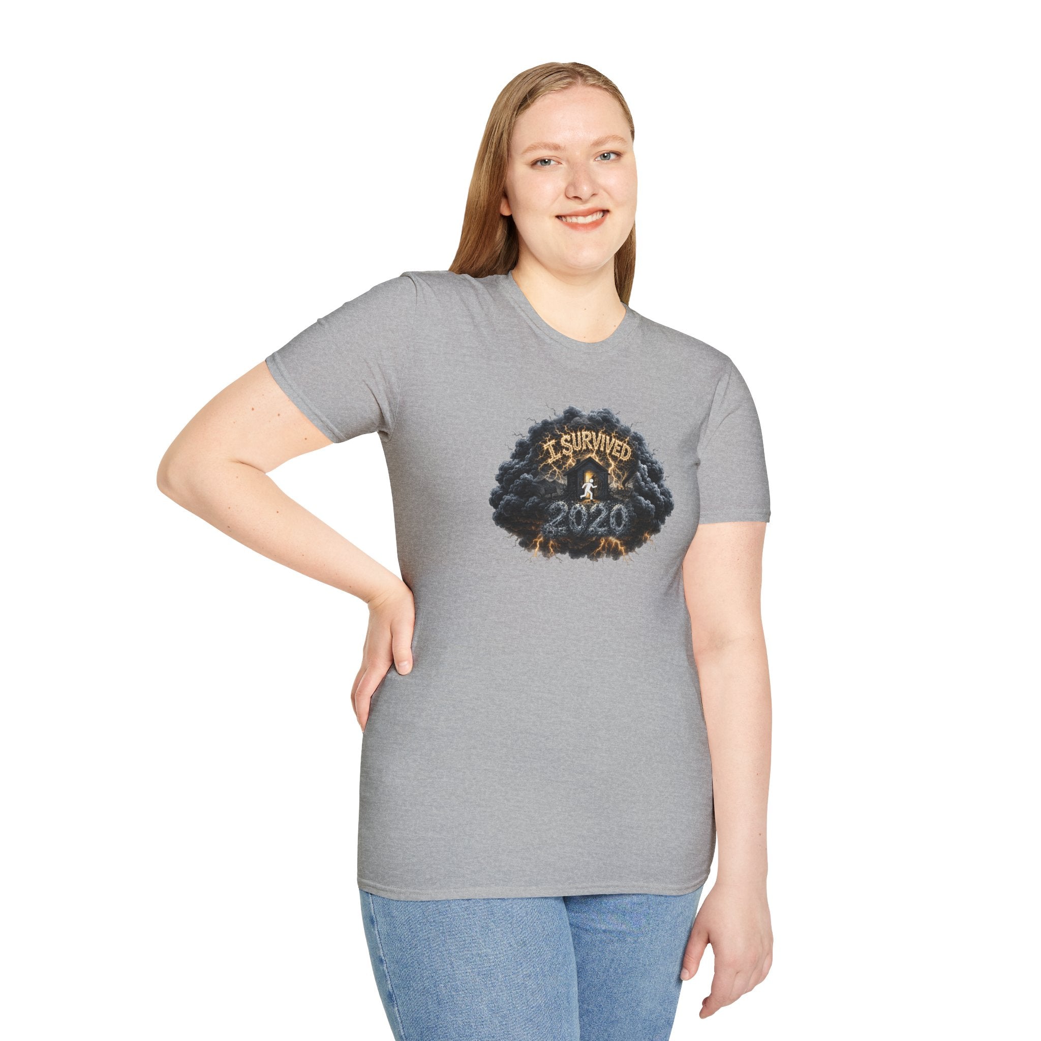 I Survived 2020 —  Original PILOT Design: Director's Cut Unisex Softstyle T-Shirt