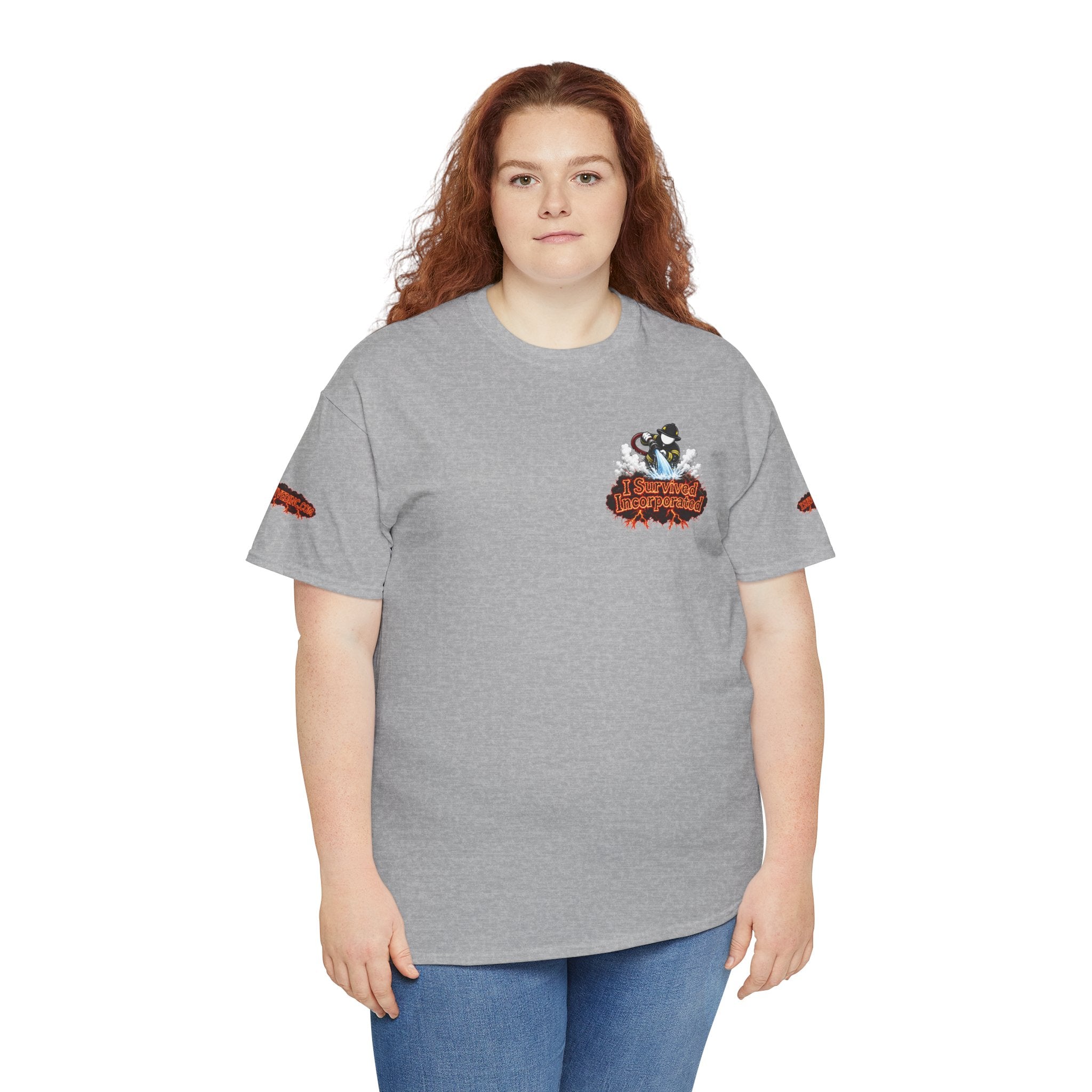 I Survived 2020 — "Please Stand By" Test Pattern Tee Wildfire Signal Special Edition Summer Premiere Unisex Heavy Cotton Tee
