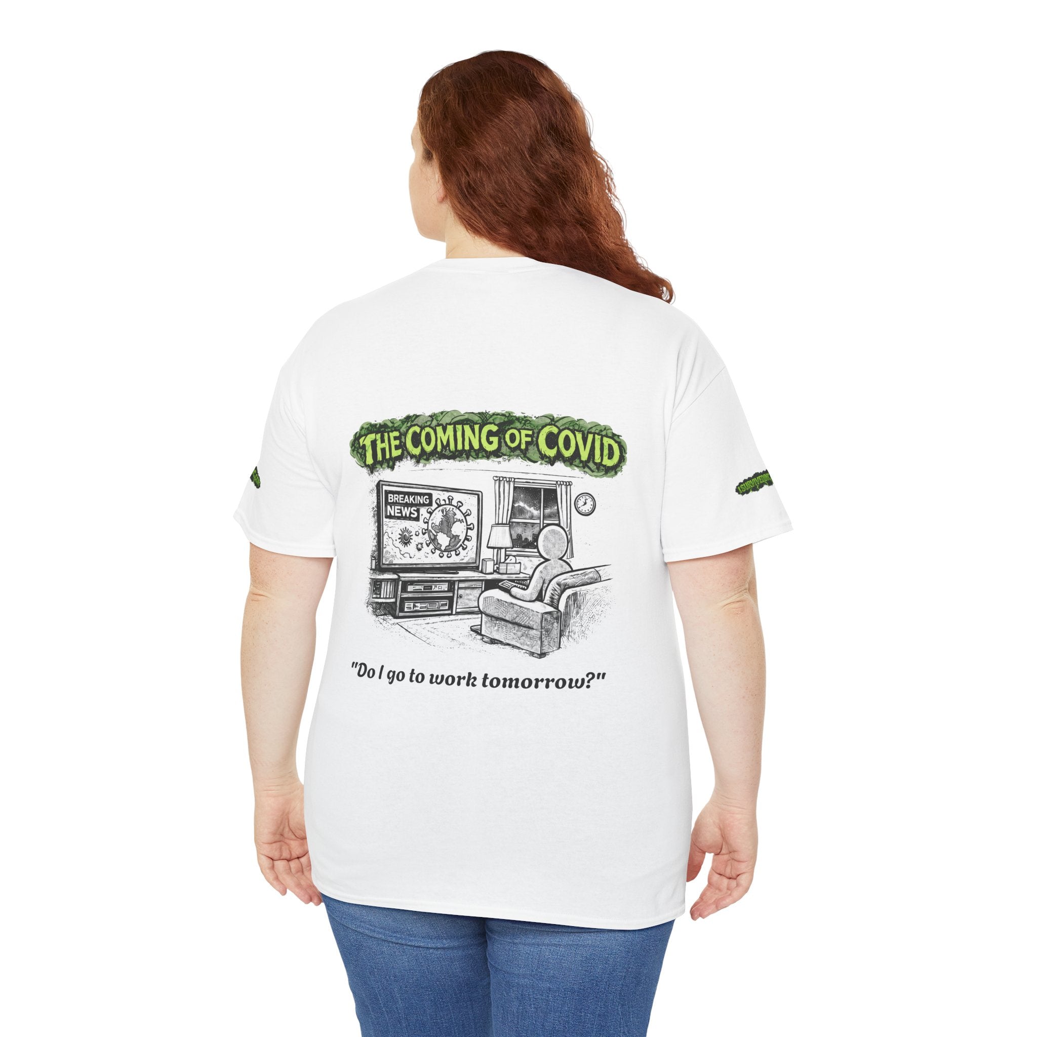 I Survived 2020 — S1:E2 "The Coming of COVID" | Pandemic Edition Unisex Heavy Cotton Tee (SPECIAL EDITION)