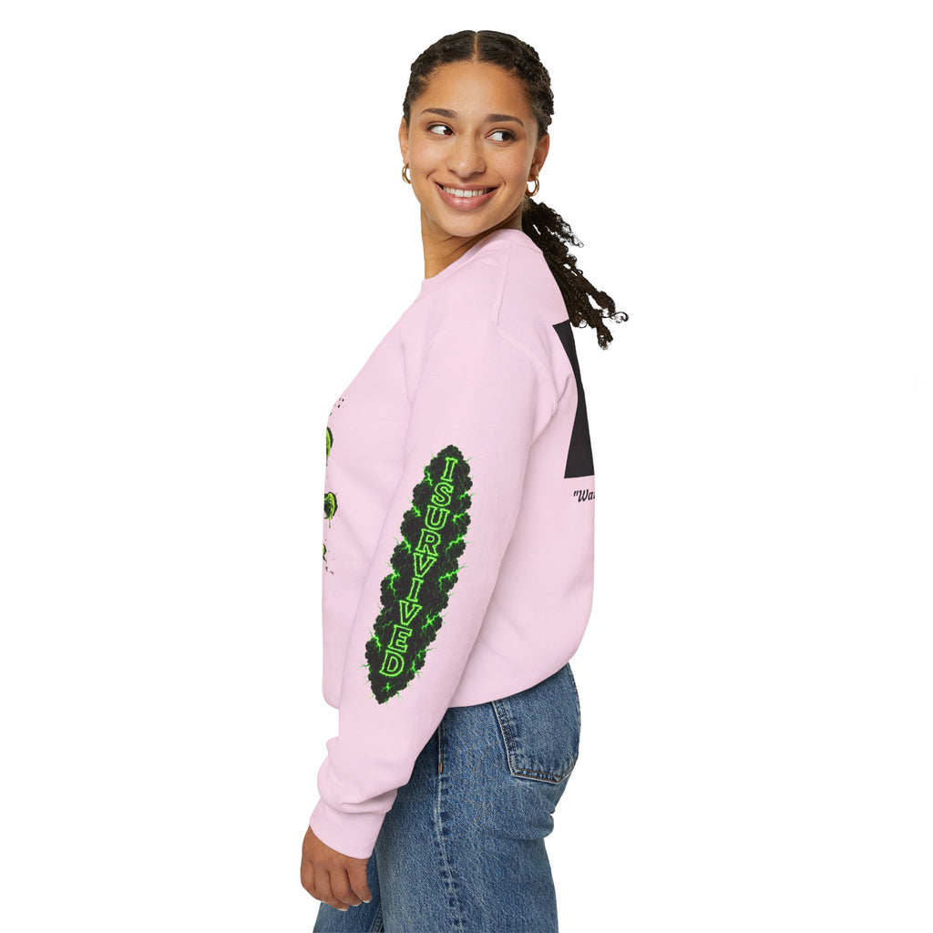 I Survived 2020 — Director's Cut S1:E3 "The Jab!" | Pandemic Edition Unisex Heavy Blend™ Crewneck Sweatshirt