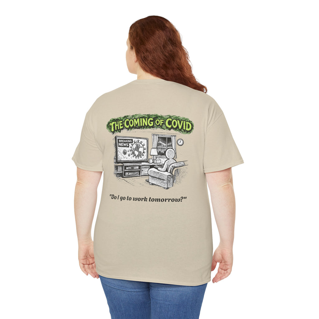 I Survived 2020 — Director's Cut S1:E2 "The Coming of COVID" | Pandemic Edition Unisex Heavy Cotton Tee