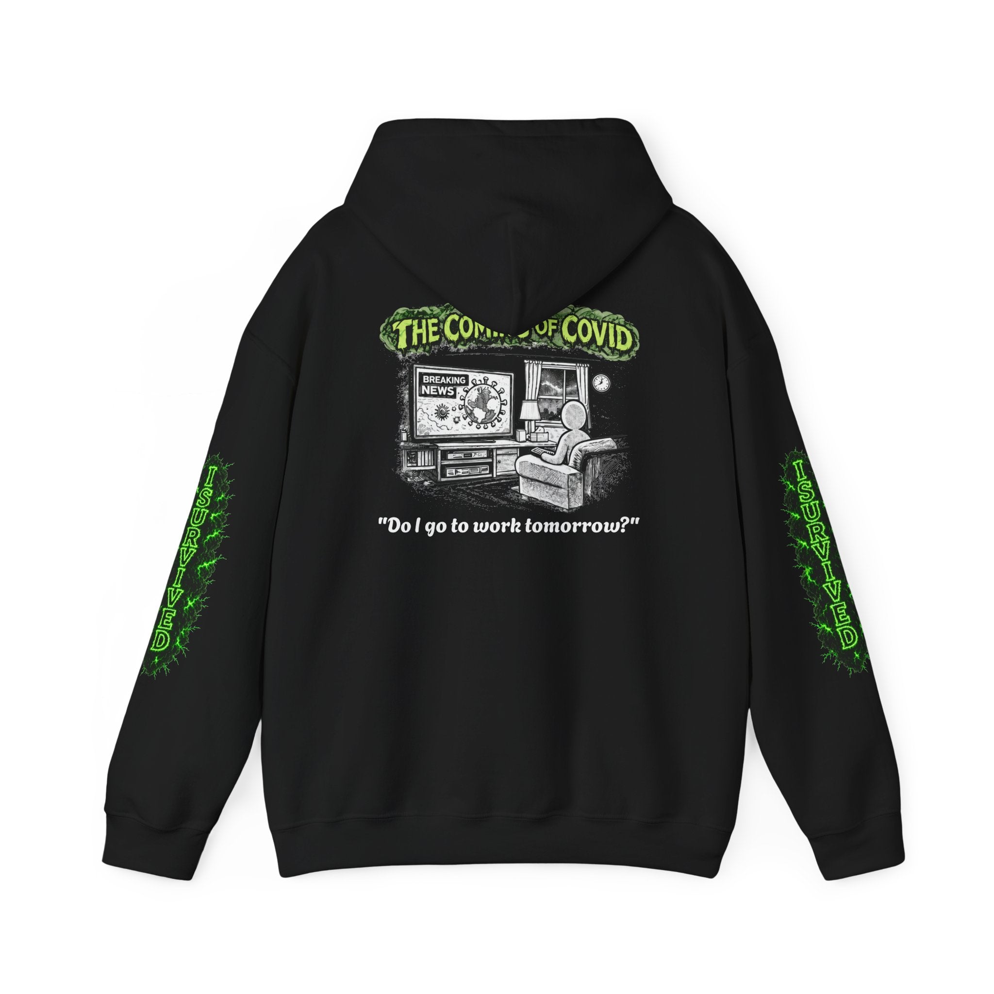 I Survived 2020 — Director's Cut S1:E2 "The Coming of COVID" | Pandemic Edition Hoodie Sweatshirt
