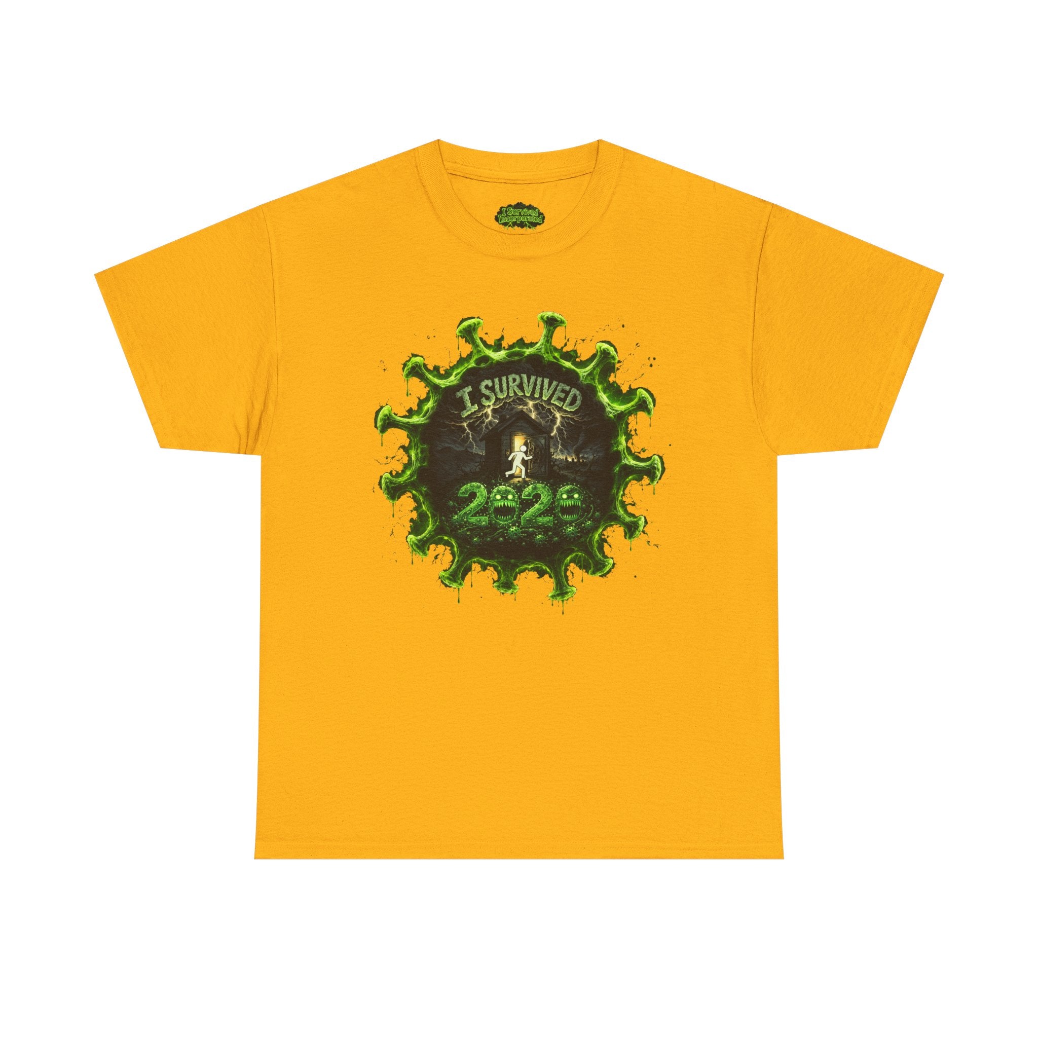I Survived 2020 — Director's Cut S1:E5 "Delivery Doomsday" | Pandemic Edition Unisex Heavy Cotton Tee