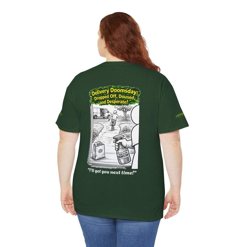 I Survived 2020 — PANDEMIC S1:E5: Director's Cut Special Edition "Delivery Doomsday" Unisex Heavy Cotton Tee