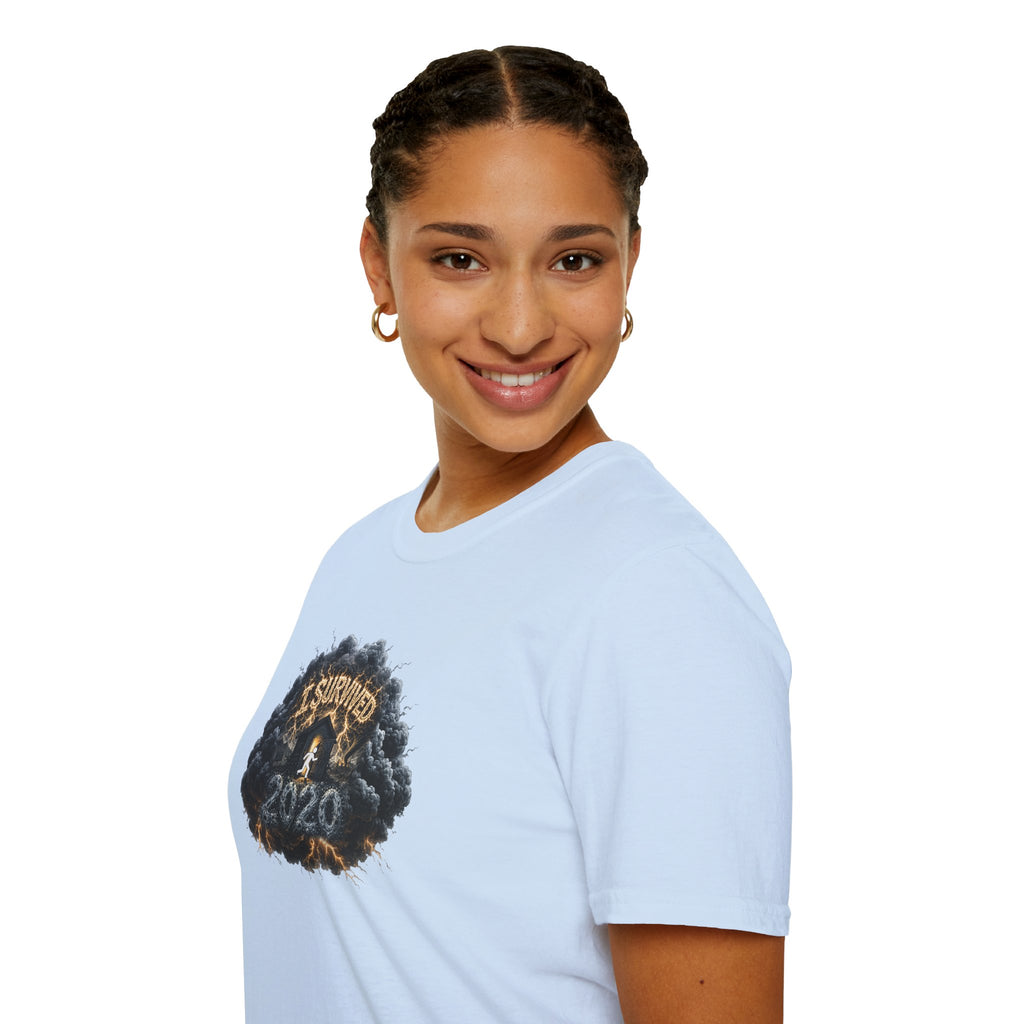 I Survived 2020 —  Original PILOT Design: Director's Cut Unisex Softstyle T-Shirt