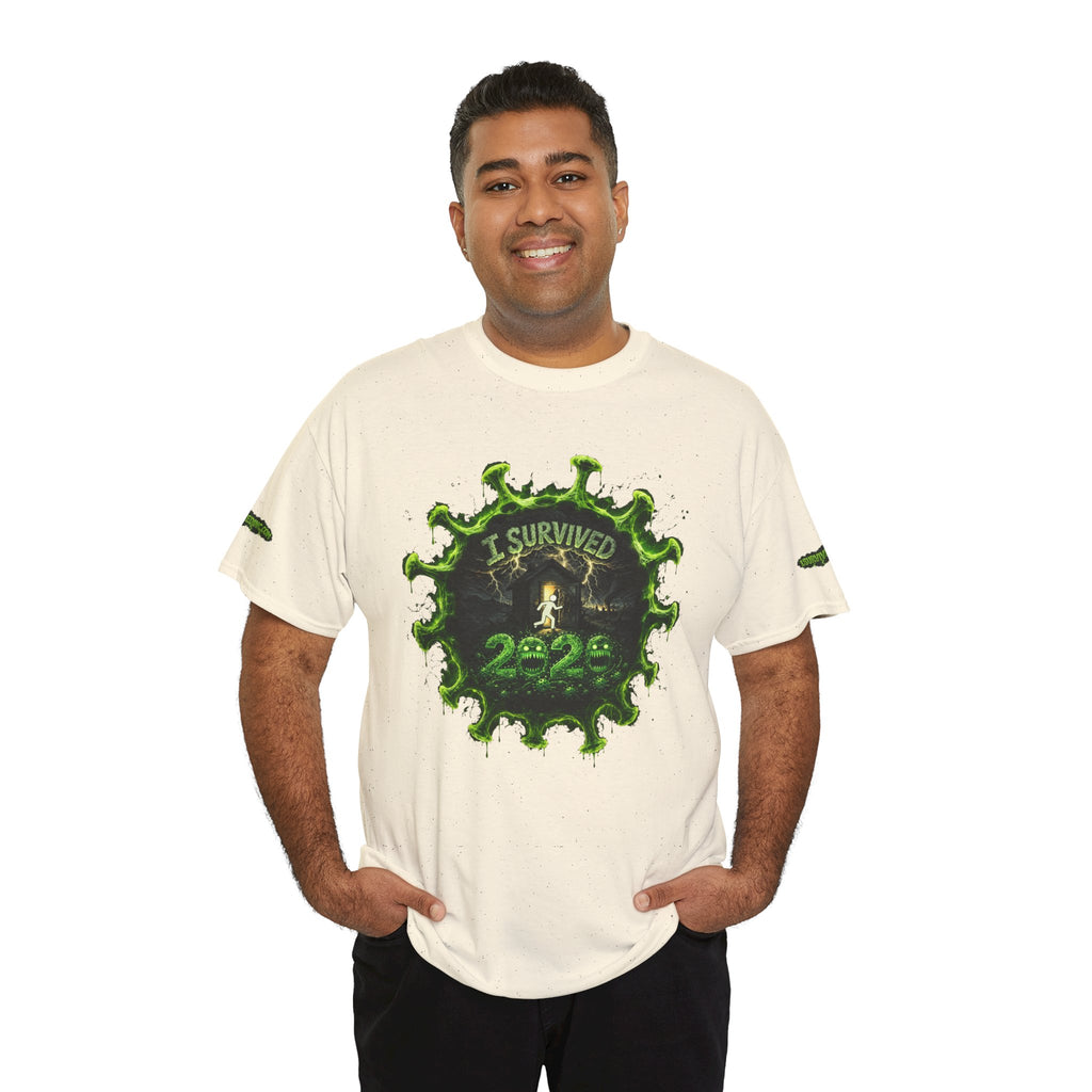 I Survived 2020 — Director's Cut S1:E4 "Mask Madness Mayhem Moment" | Pandemic Edition Unisex Heavy Cotton Tee (SPECIAL EDITION)