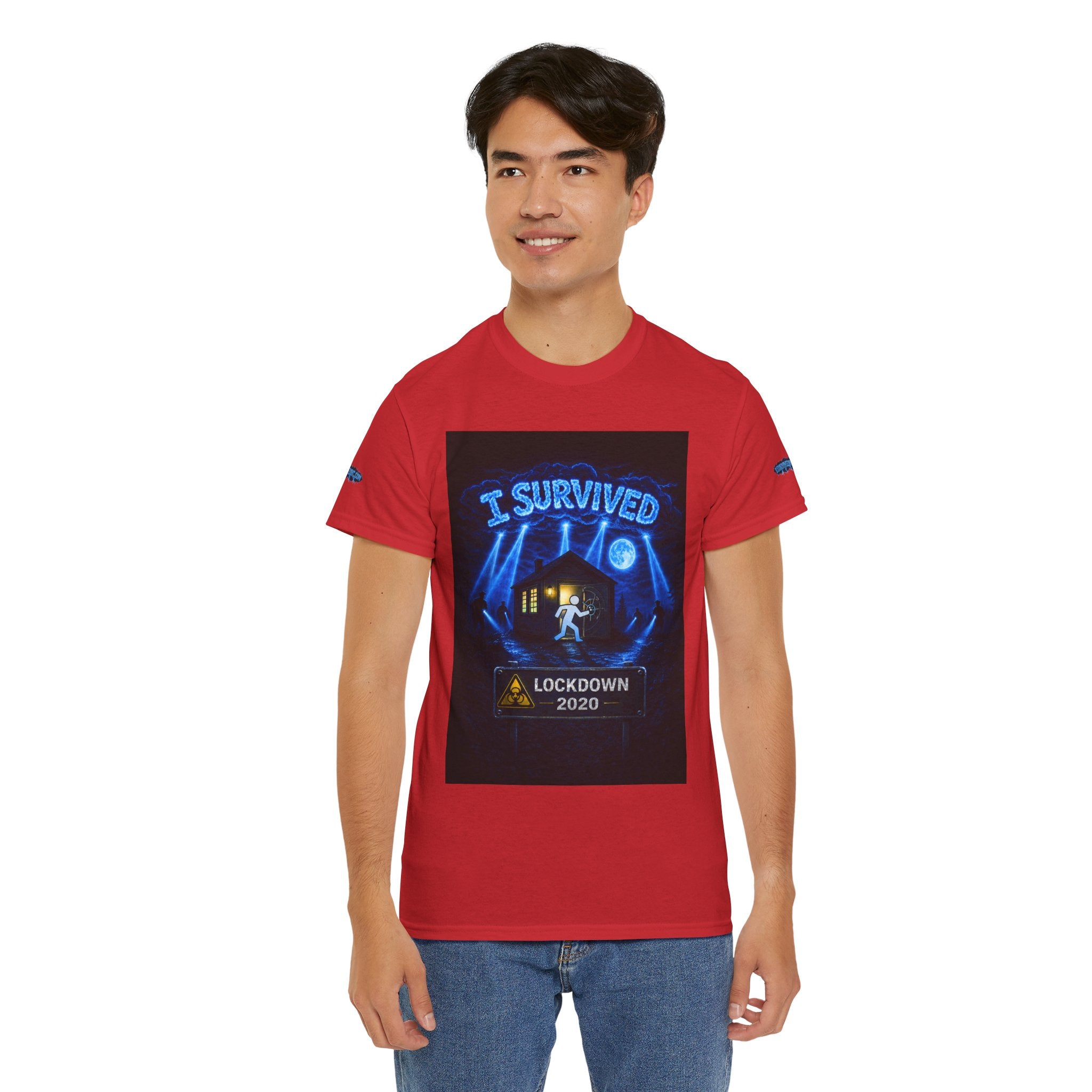 I Survived 2020 — S3:E3 "Remote Schooling" | Lockdown Edition Documentary Unisex Heavy Cotton Tee (SPECIAL EDITION)
