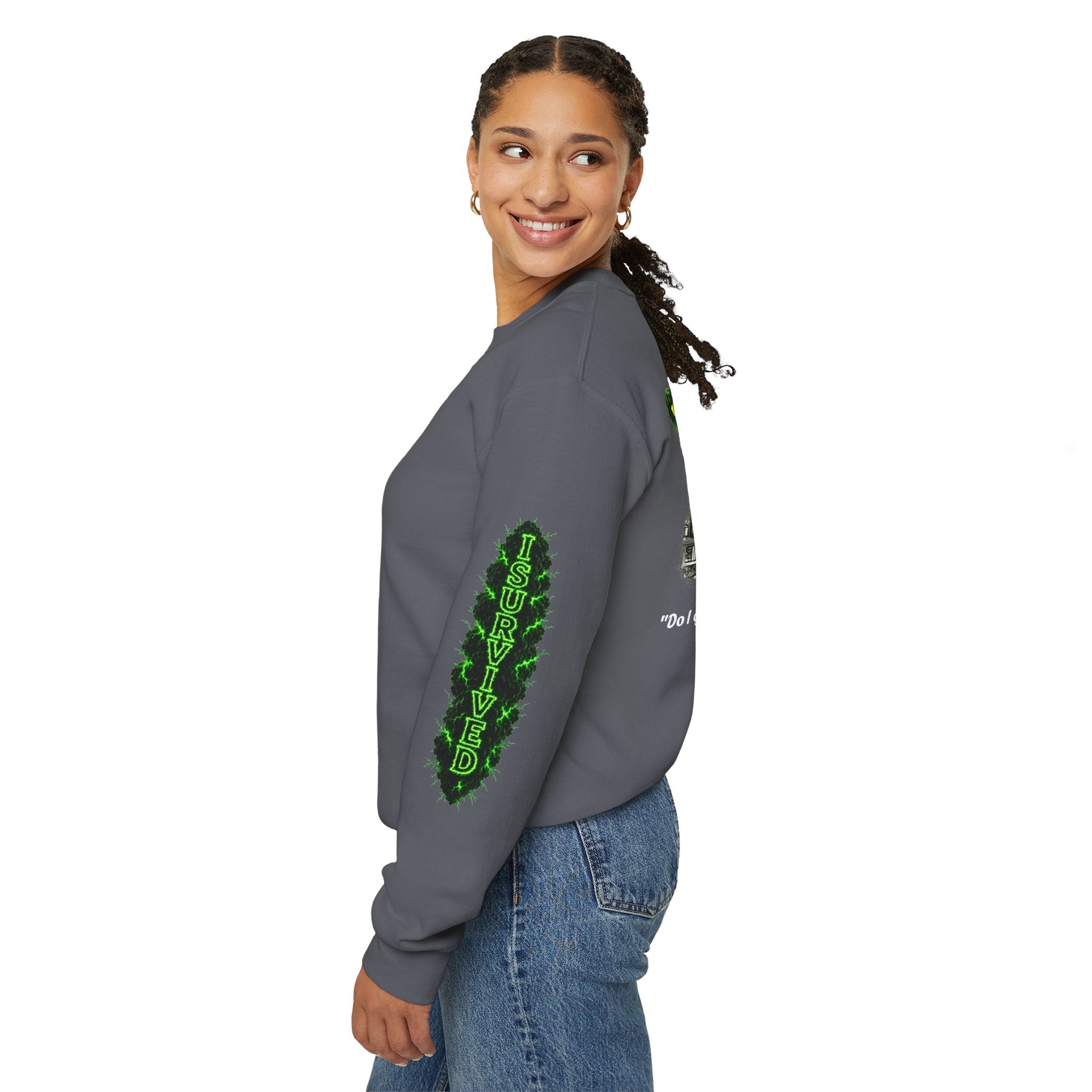 I Survived 2020 — PANDEMIC S1:E2: Director's Cut "The Coming of COVID" Unisex Heavy Blend™ Crewneck Sweatshirt