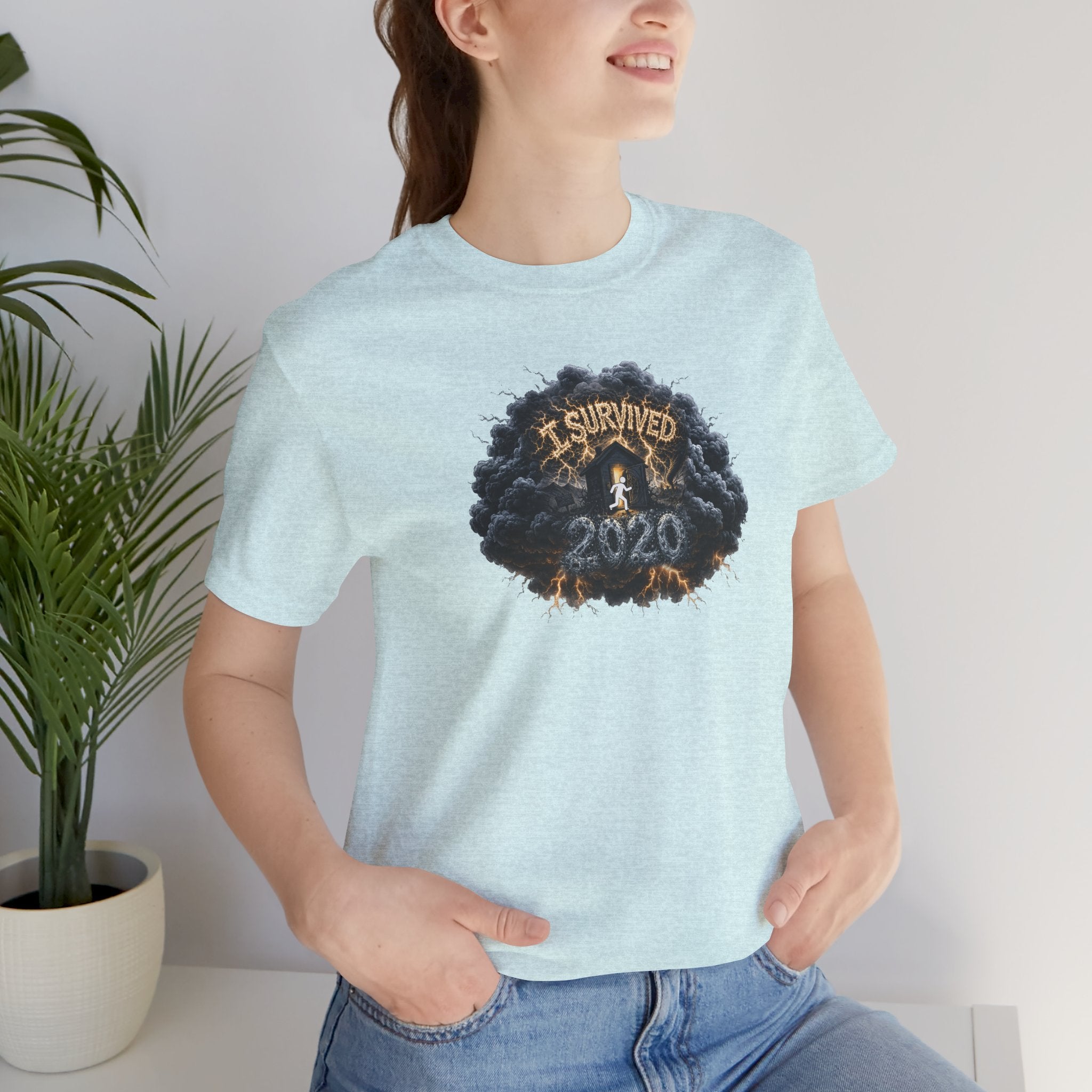 I Survived 2020 — Original PILOT Design: Director's Cut Unisex Jersey Short Sleeve Tee