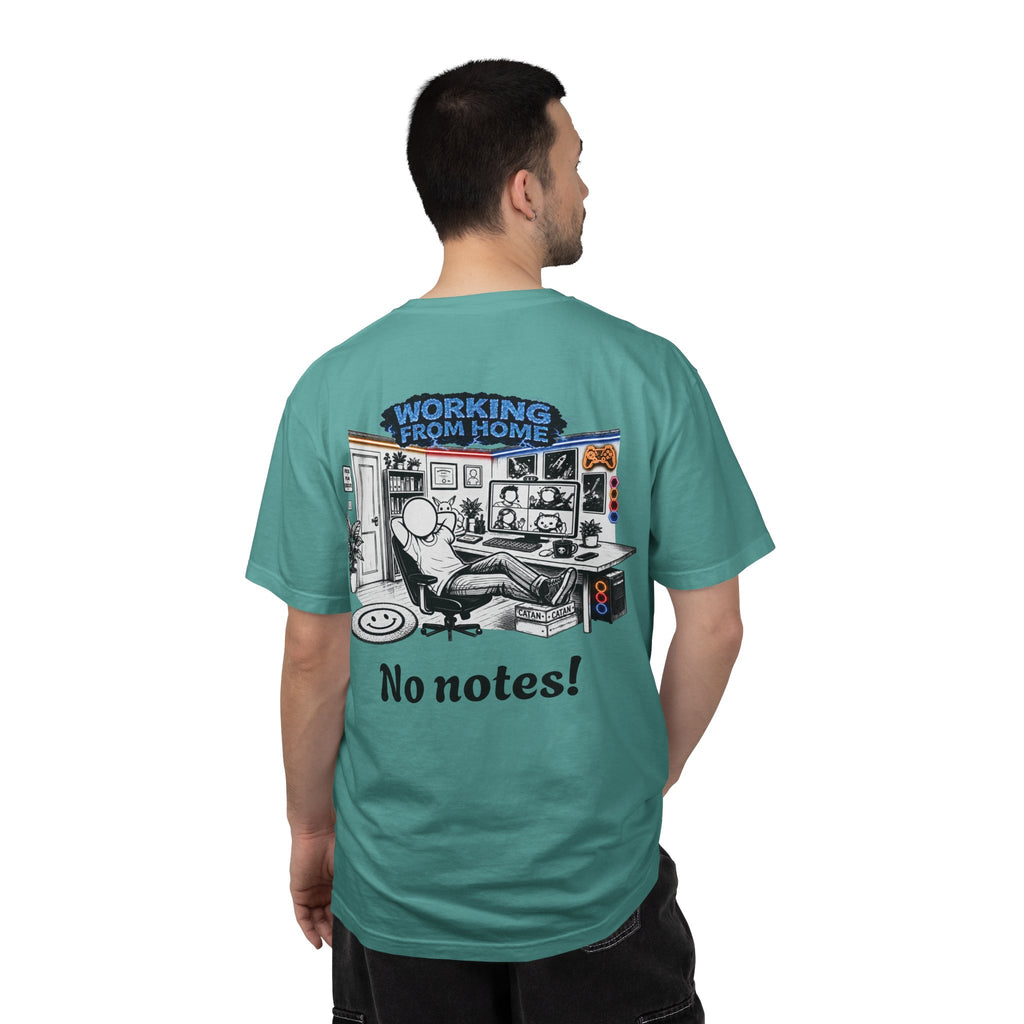 I Survived 2020 — LOCKDOWN S3:E4: "Working From Home" Unisex Garment-Dyed T-shirt