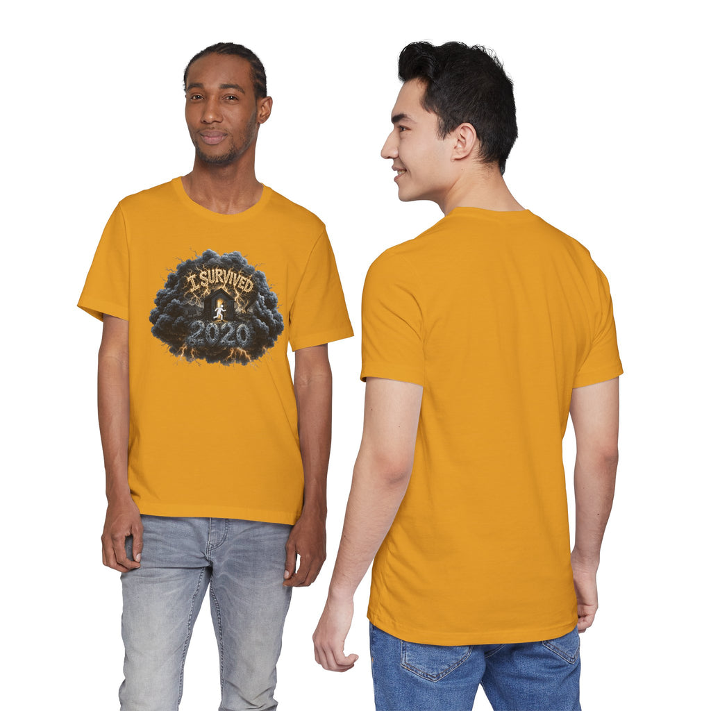 I Survived 2020 — Director's Cut Original Design Teaser Tee | Season 1 Premiere Drop Unisex Jersey Short Sleeve Tee