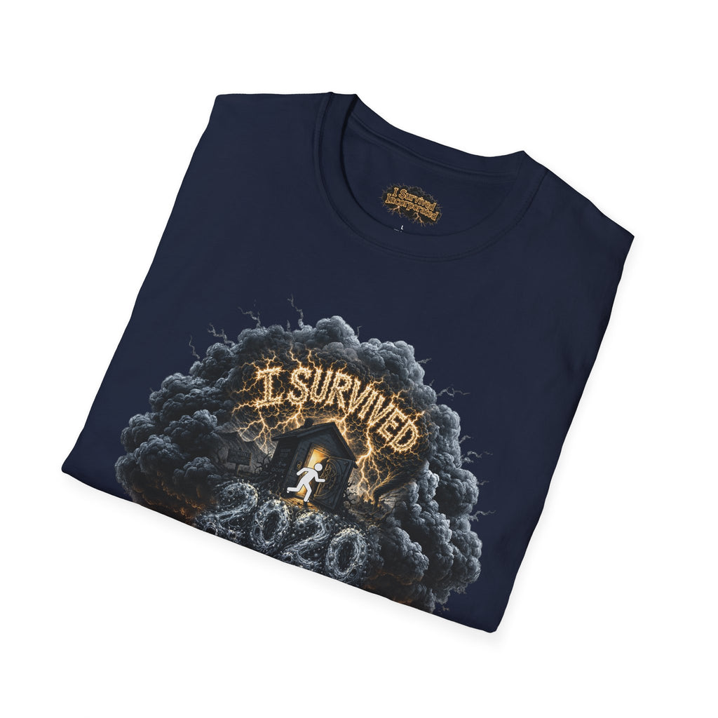 I Survived 2020 — Director's Cut Original Design Teaser Tee | Season 1 Premiere Drop Unisex Softstyle T-Shirt