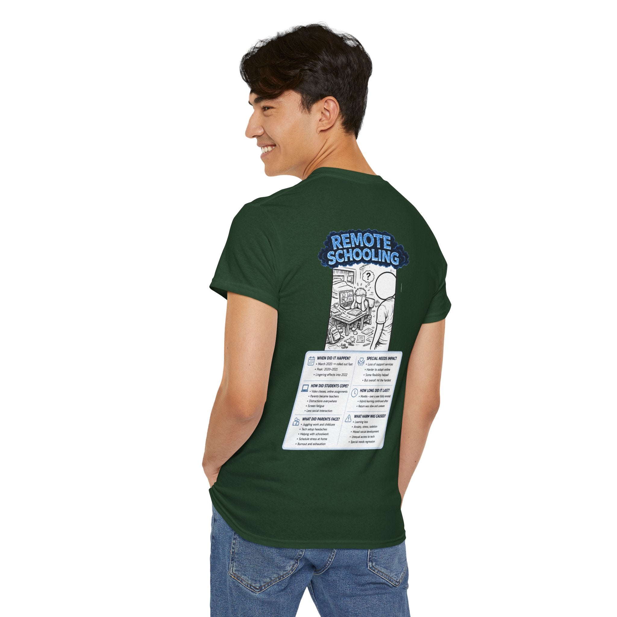 I Survived 2020 — LOCKDOWN S3:E3: Director's Cut "Remote Schooling" Documentary Tee