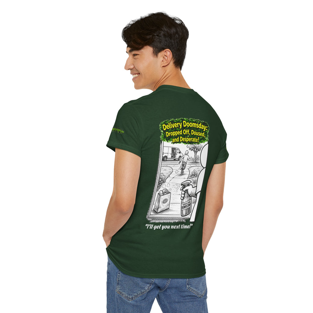 I Survived 2020 — PANDEMIC S1:E5: Director's Cut Special Edition "Delivery Doomsday" Unisex Heavy Cotton Tee