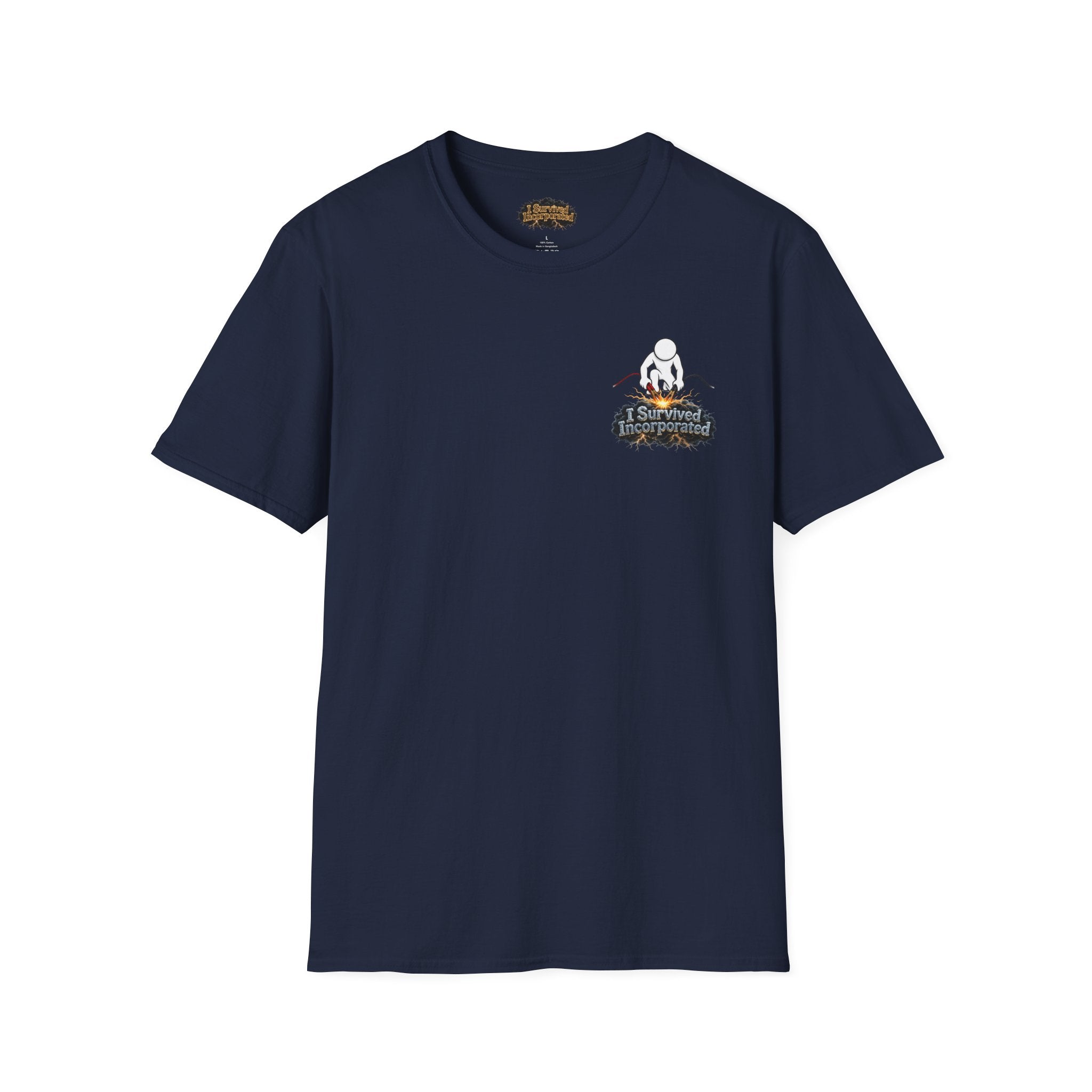 I Survived 2020 — "Please Stand By" Test Pattern Tee Summer Premier Unisex Softstyle T-Shirt