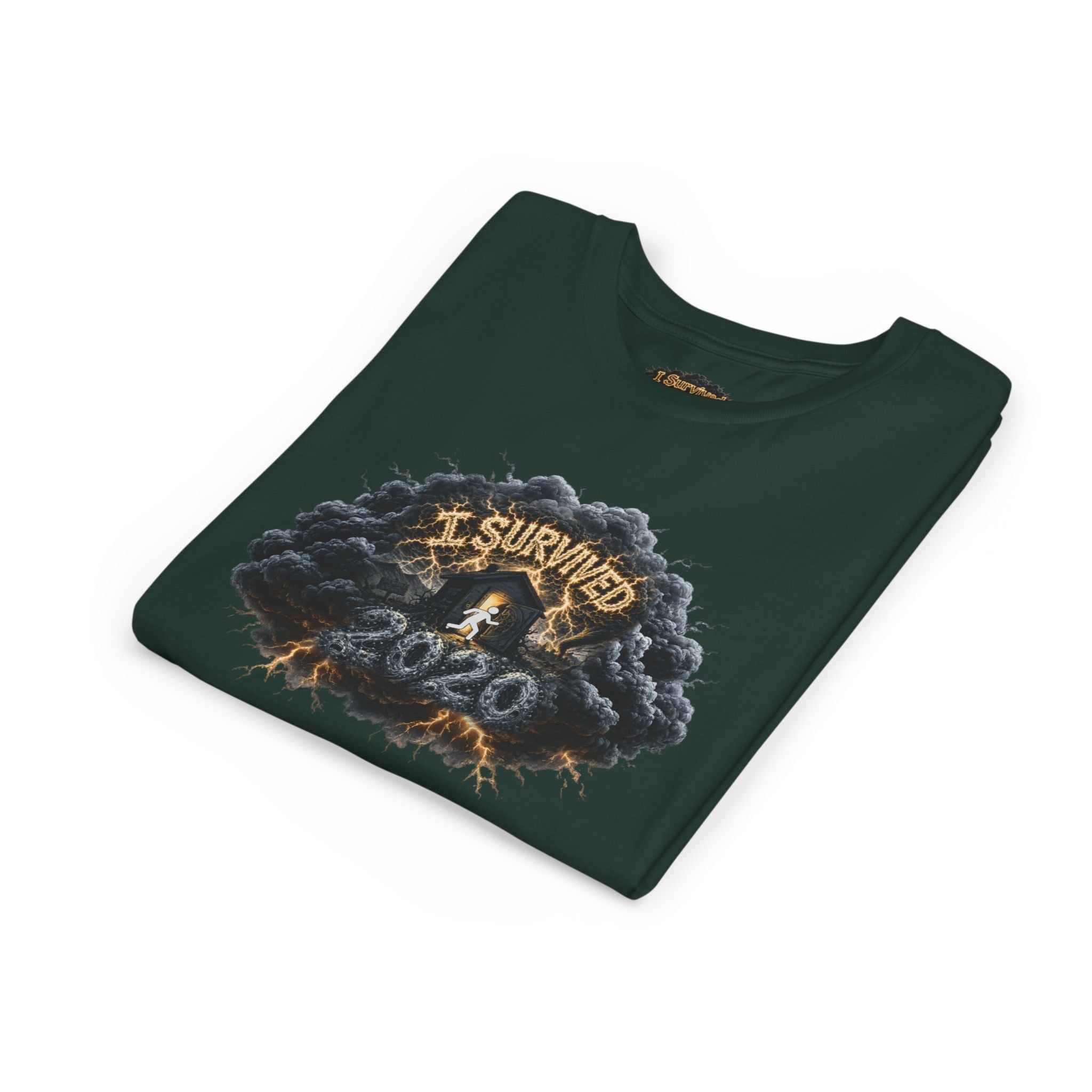 I Survived 2020 — Director's Cut Original Design Teaser Tee | Season 1 Premiere Drop Youth Short Sleeve Tee