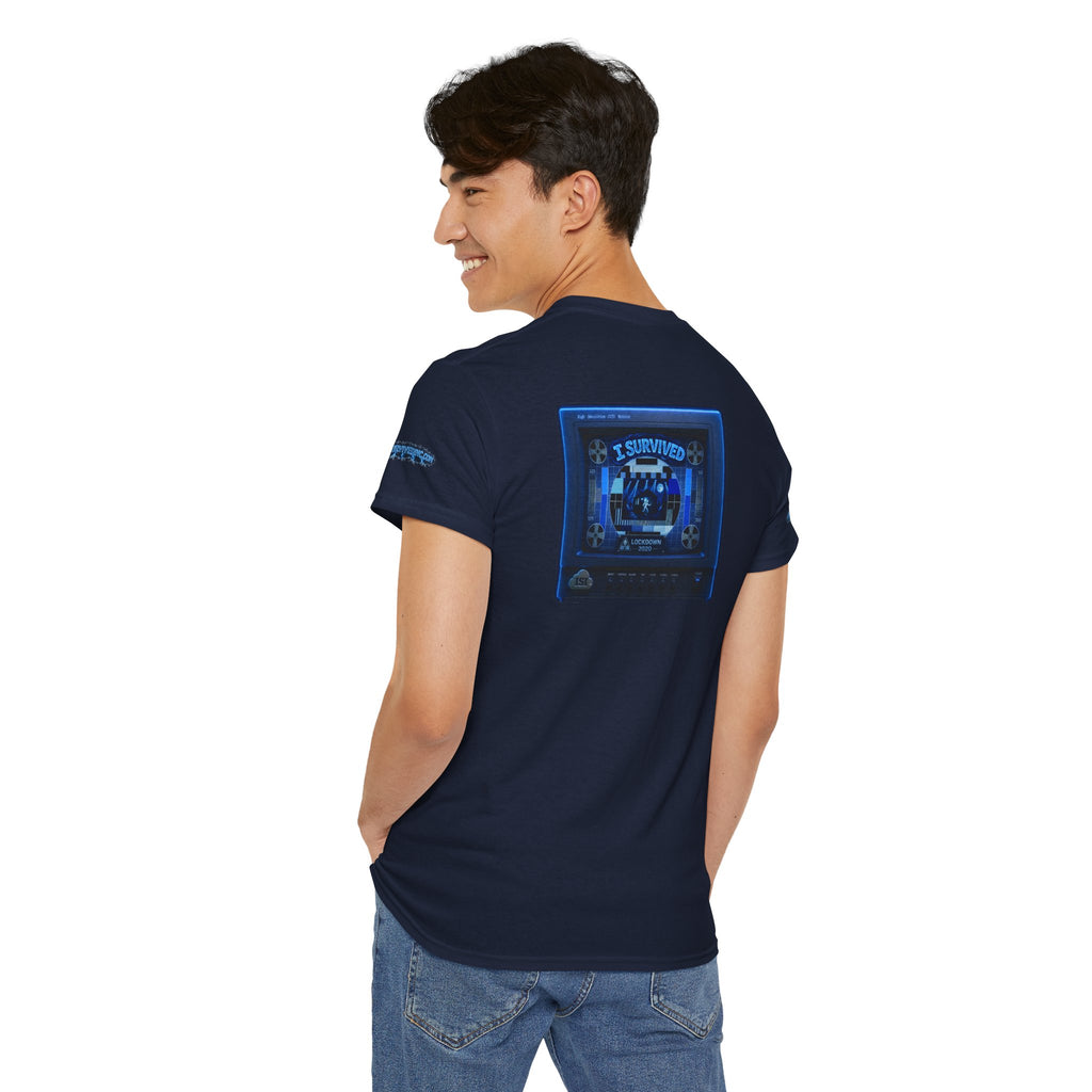 I Survived 2020 — "Please Stand By" Test Pattern Tee Lockdown Special Edition Summer Exclusive Unisex Heavy Cotton Tee