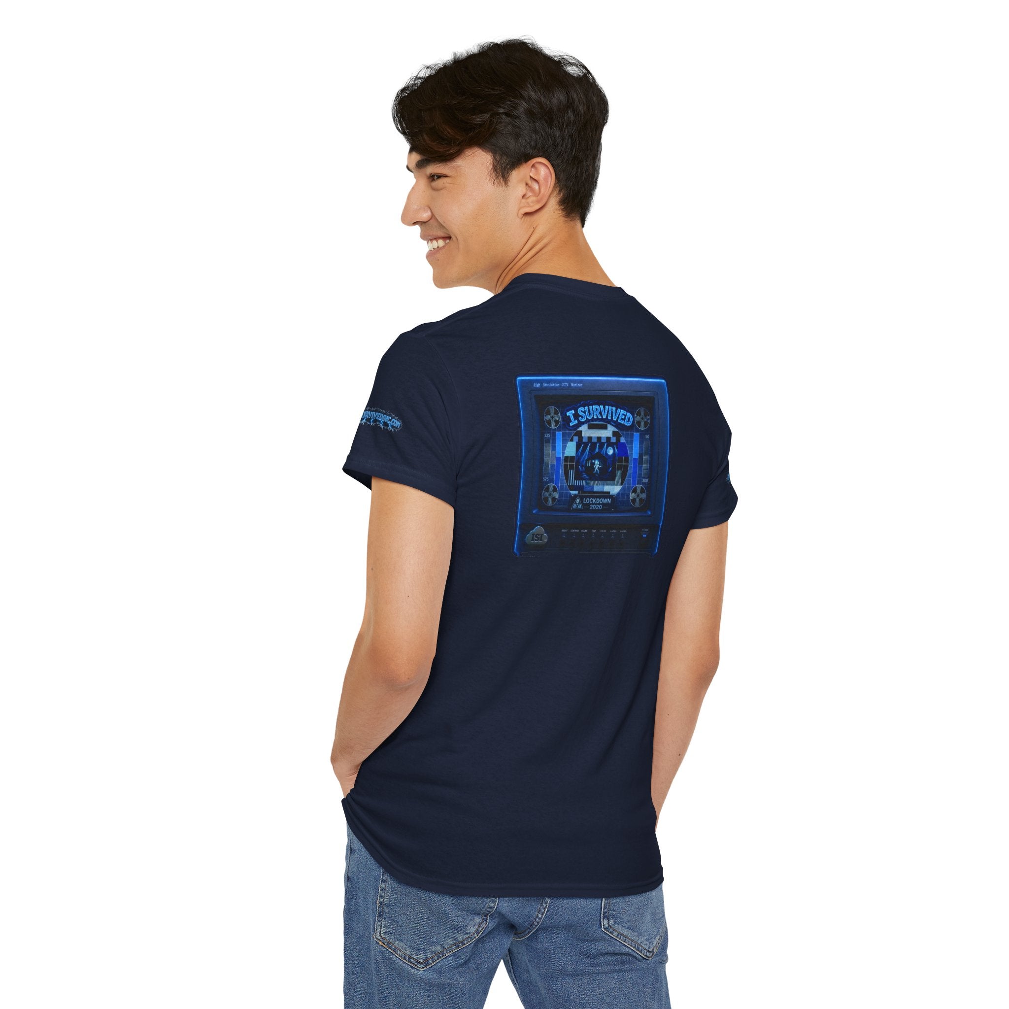 I Survived 2020 — "Please Stand By" Test Pattern Tee Lockdown Special Edition Summer Exclusive Unisex Heavy Cotton Tee