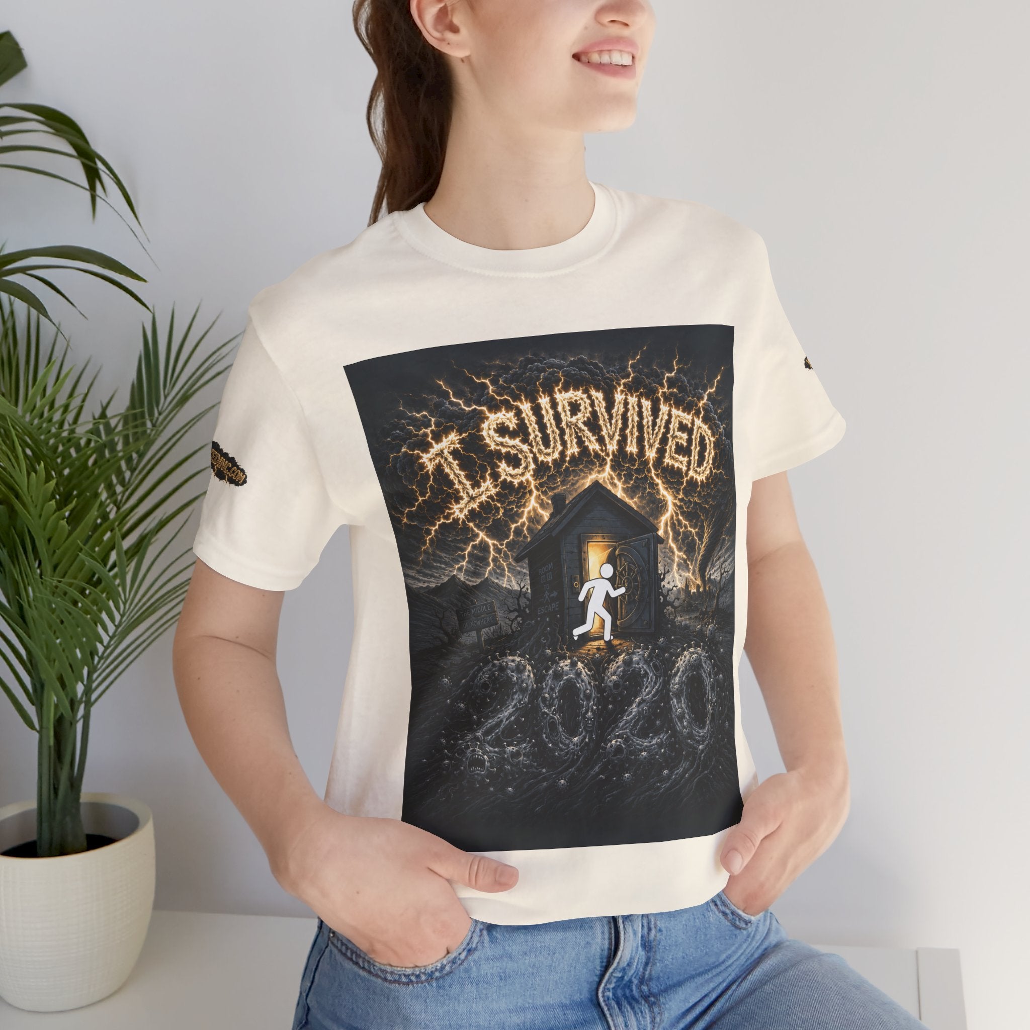 I Survived 2020 — Original PILOT Design: Special Edition Unisex Jersey Short Sleeve Tee