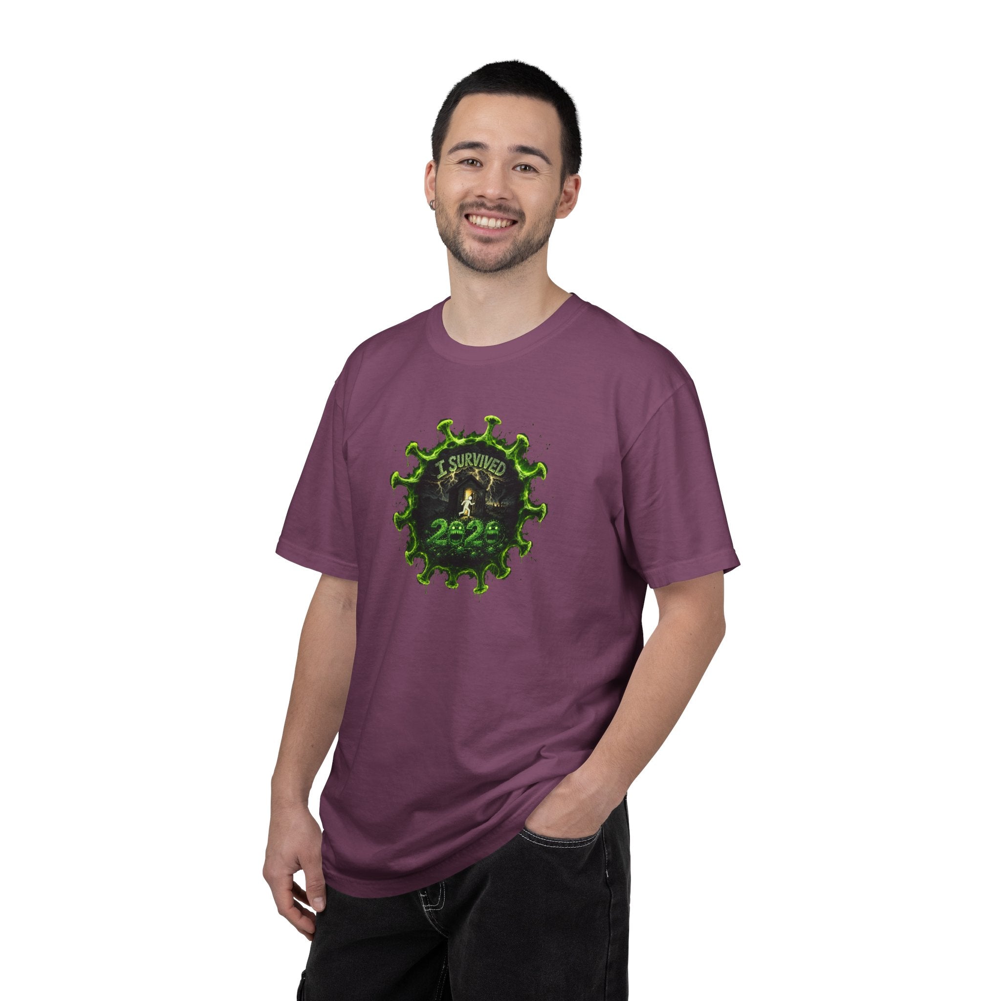 I Survived 2020 — PANDEMIC S1:E3: Director's Cut "The Jab!" Unisex Garment-Dyed T-shirt