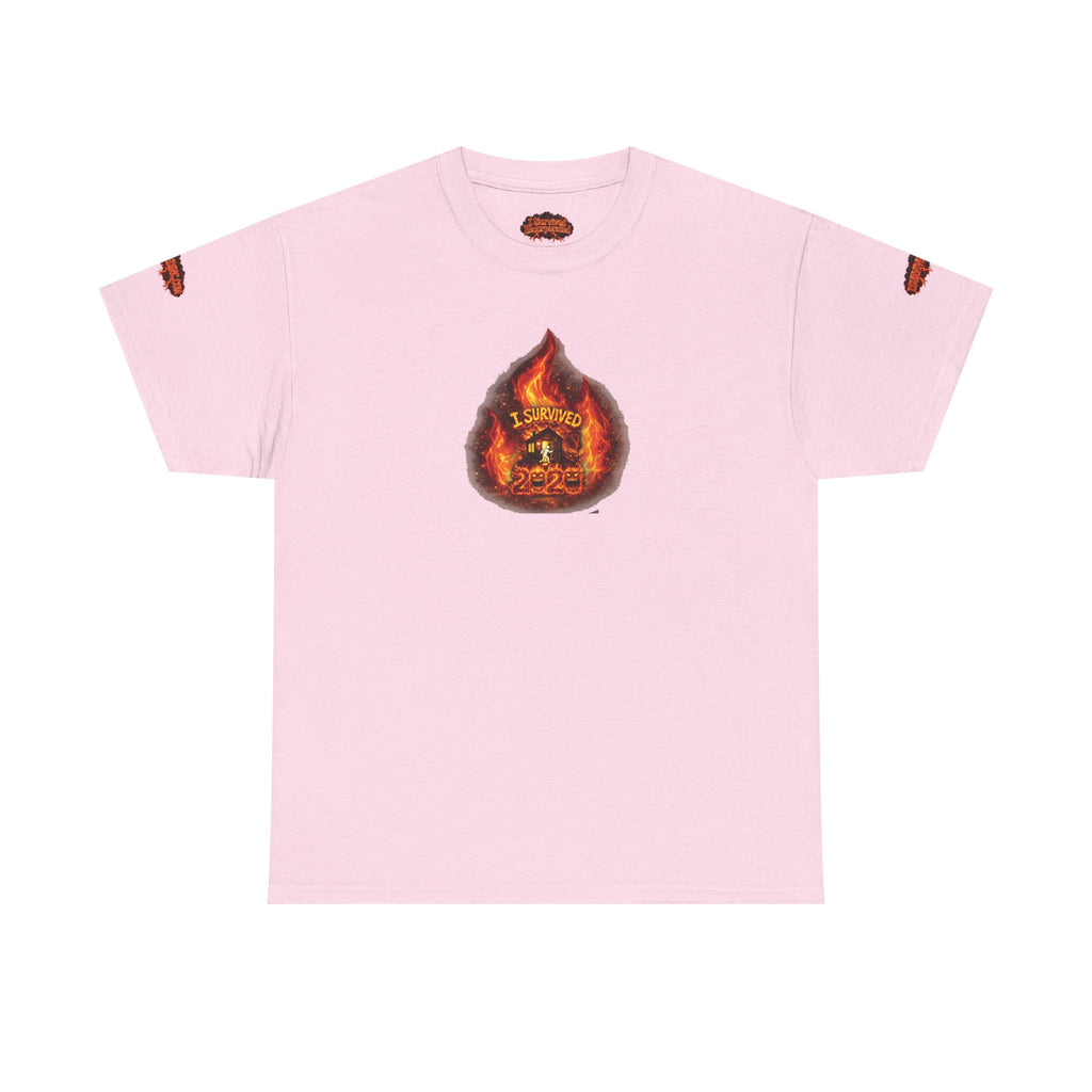 I Survived 2020 — WILDFIRES S2:E3: Director's Cut Special Edition "The California Wildfires" Memorial Unisex Heavy Cotton Tee