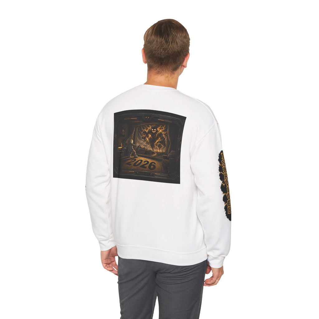 I Survived 2020 — Director's Cut Original Design Teaser Tee | Season 1 Premiere Drop Unisex Heavy Blend™ Crewneck Sweatshirt (SPECIAL EDITION)